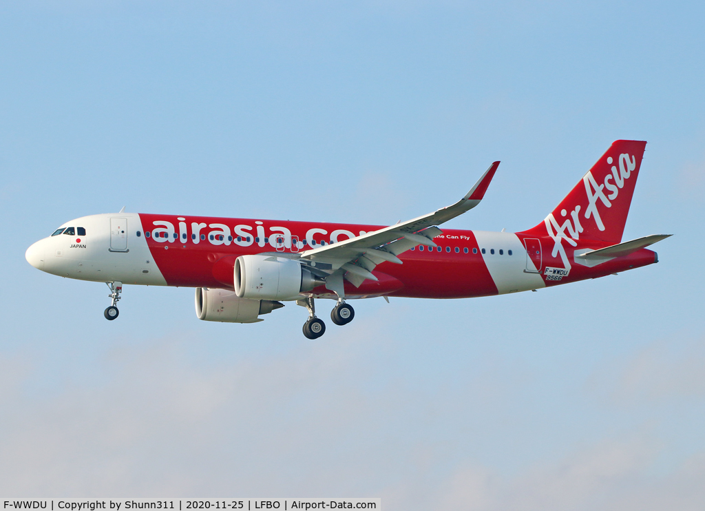 F-WWDU, 2020 Airbus A320-251N C/N 9566, C/n 9566 - AirAsia Japan ntu - To be SX-TEC