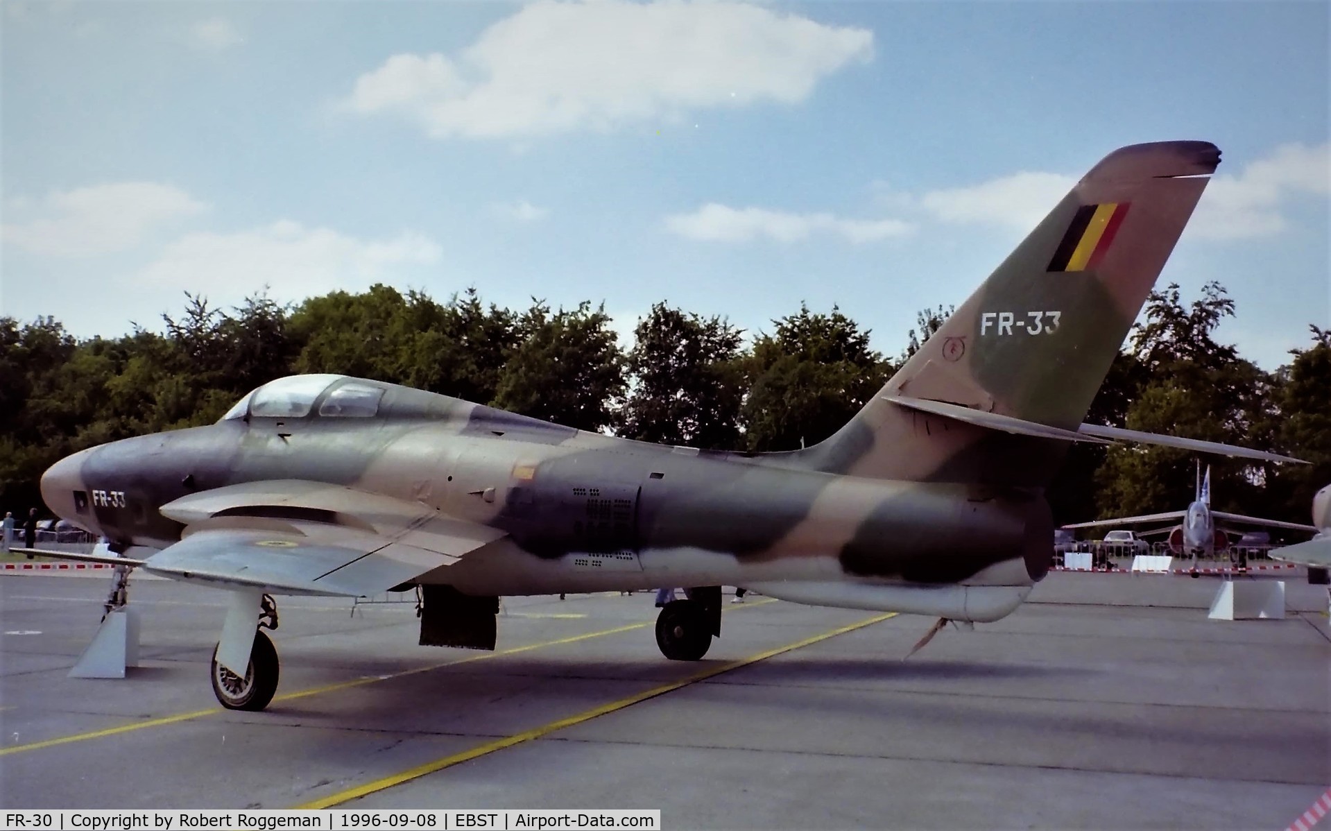 FR-30, Republic RF-84F Thunderflash C/N Not found (51-17015), OPEN DAY.PRESERVED.SAFFRAANBERG.