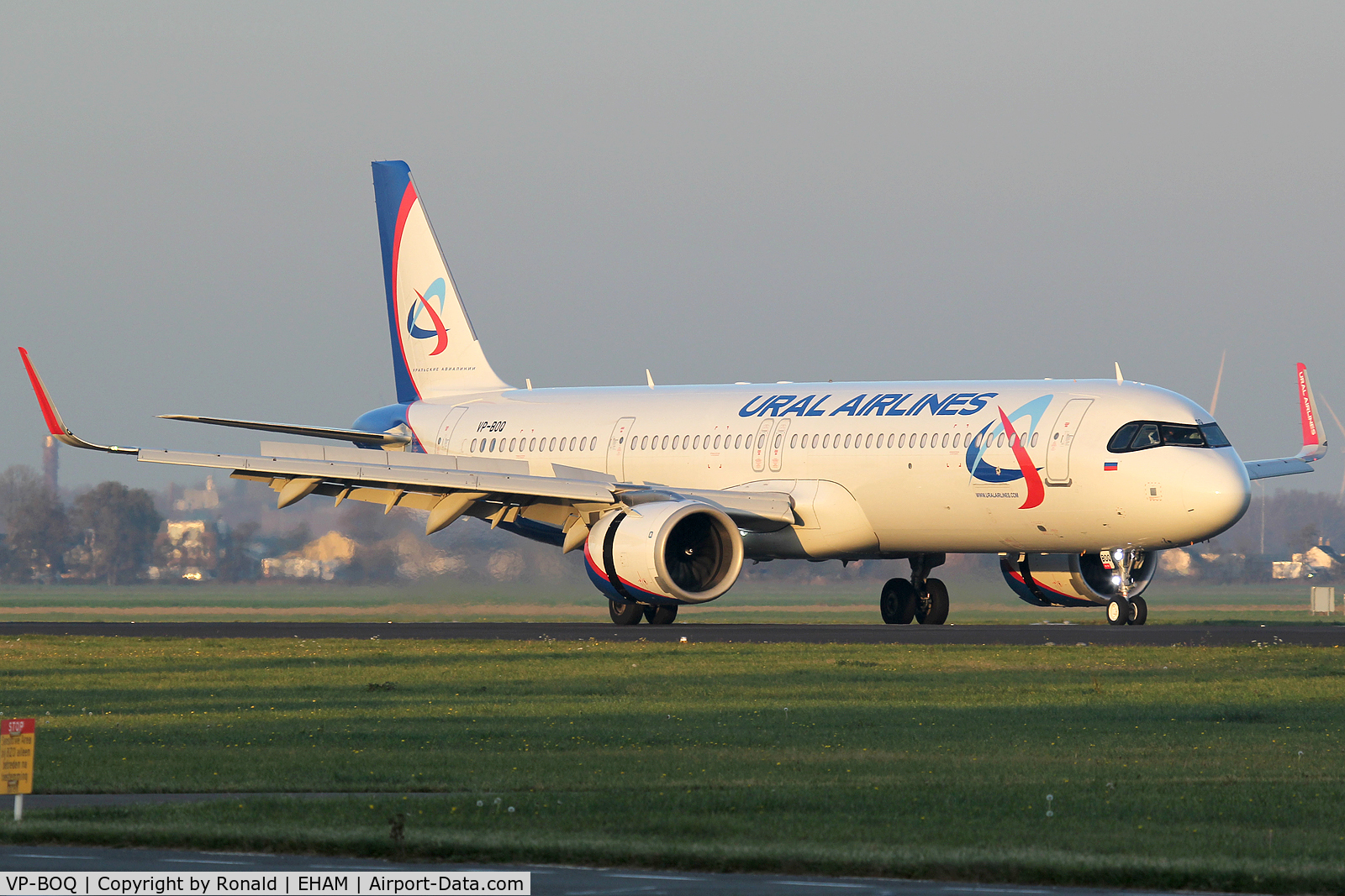 VP-BOQ, 2020 Airbus A321-251NX C/N 9073, at spl