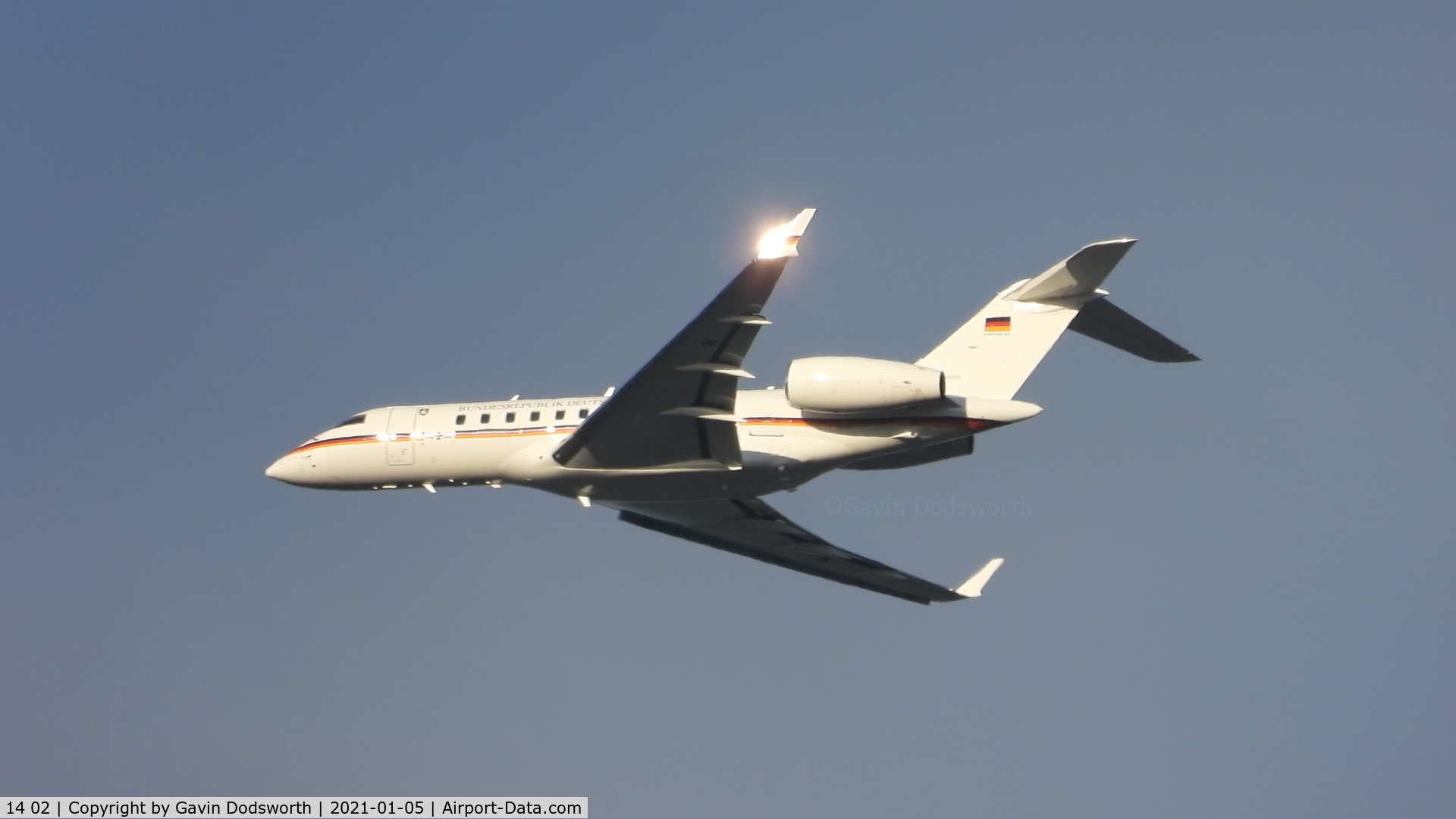 14 02, 2010 Bombardier BD-700-1A11 Global 5000 C/N 9404, Over Darlington, England, on Tuesday 5th January 2021 whilst crew training at Teesside Airport from Cologne Bonn