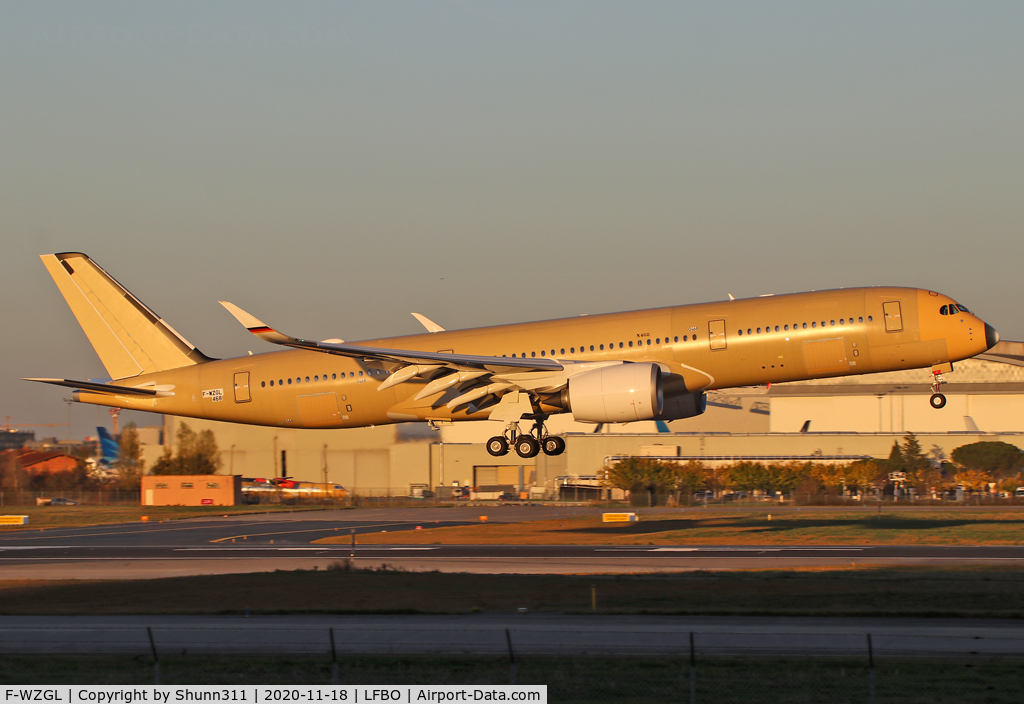 F-WZGL, 2020 Airbus A350-941 C/N 0468, C/n 0468 - For German Air Force as 10+04