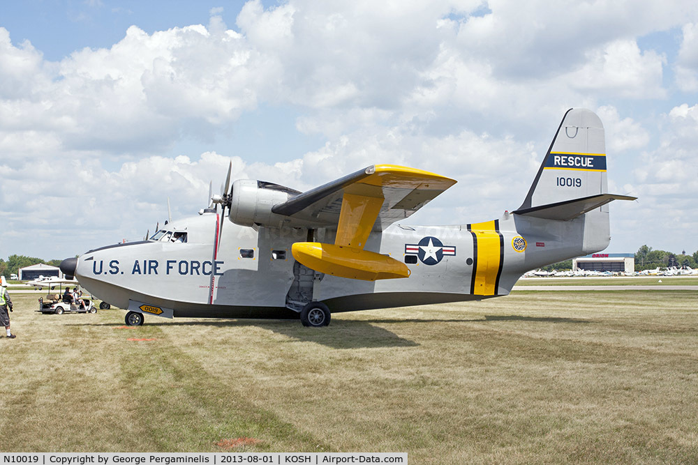 N10019, 1951 Grumman HU-16E Albatross C/N G 92/40B, Oshkosh 2013.