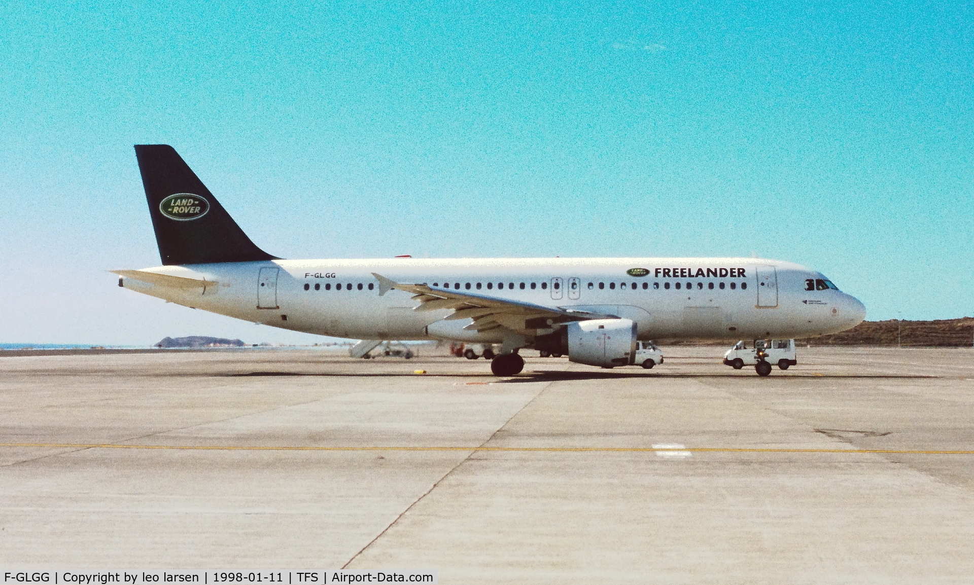 F-GLGG, 1991 Airbus A320-211 C/N 0203, Tenerife South 11.1.1998