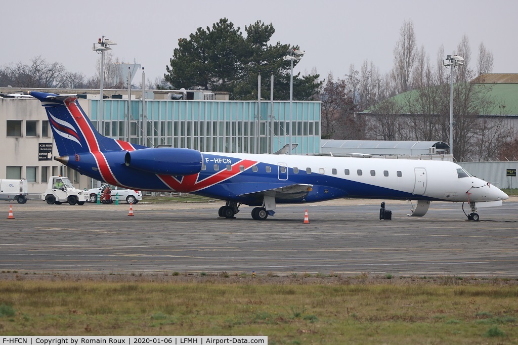 F-HFCN, 2000 Embraer EMB-145MP (ERJ-145MP) C/N 145362, Parked