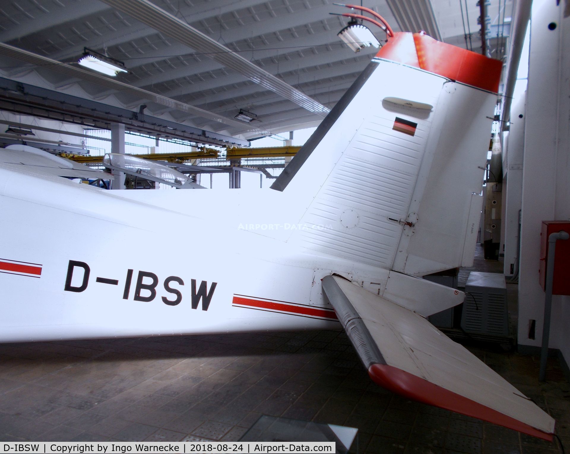 D-IBSW, Dornier Do-28D-1 Skyservant C/N 4033, Dornier Do 28D-1 Skyservant operated by TU Braunschweig (Brunswick Technical University) as research aircraft until 1993, now at the Museum für Luftfahrt u. Technik at Wernigerode