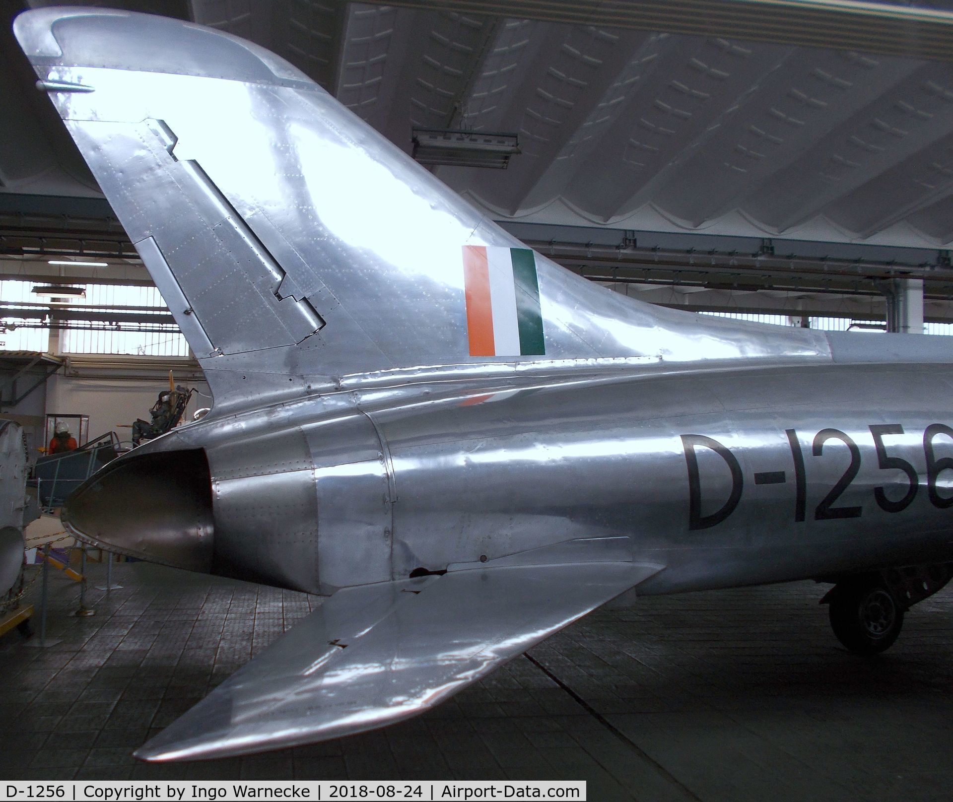 D-1256, HAL HF-24 Marut C/N Not found D-1256, HAL HF-24 Marut at the Museum für Luftfahrt u. Technik at Wernigerode