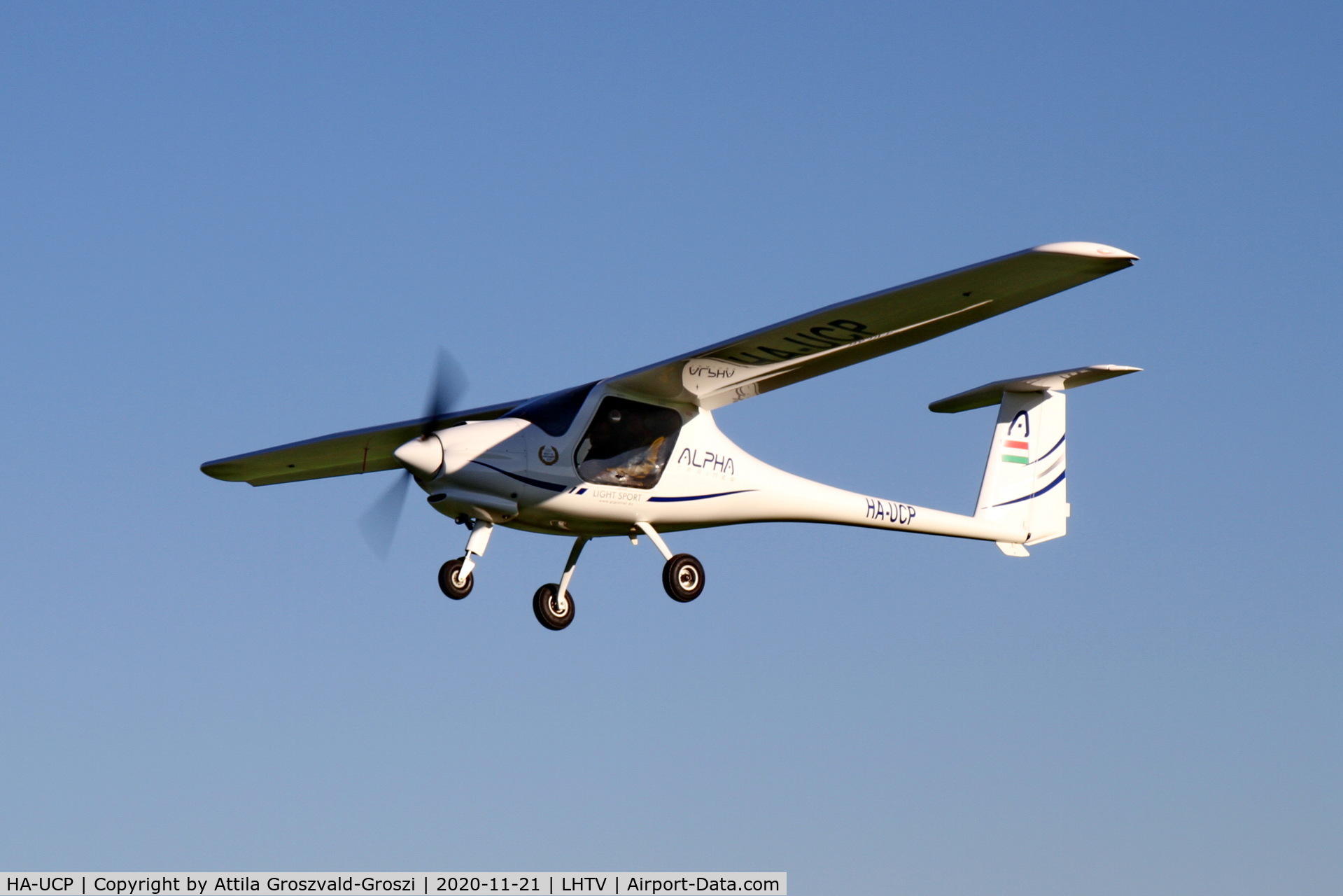 HA-UCP, 2015 Pipistrel Alpha Trainer C/N 728 AT 912, LHTV - Tótvázsony-Kövesgyürpuszta Airfield, Hungary