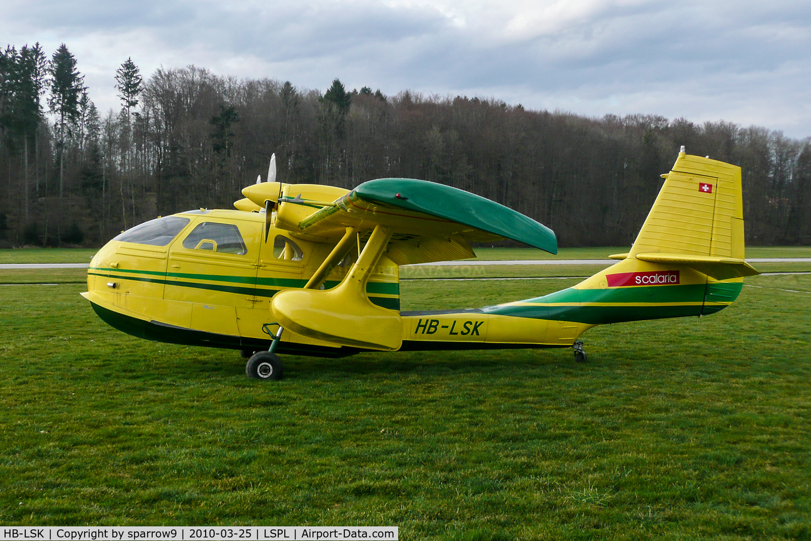 HB-LSK, 1976 STOL Aircraft UC-1 Twin Bee C/N 018, On hard ground at Bleienbach