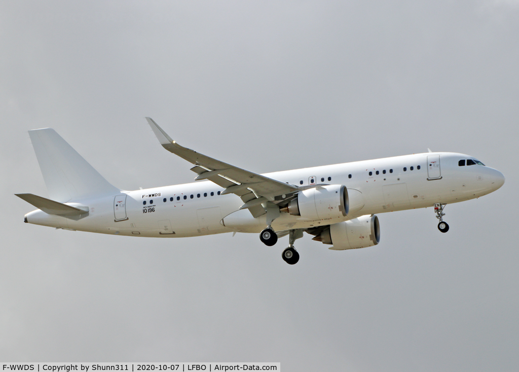 F-WWDS, 2020 Airbus A320-251N(ACJ) C/N 10196, C/n 10196 - Re-rgd as F-WHUE since... For Senegal Government
