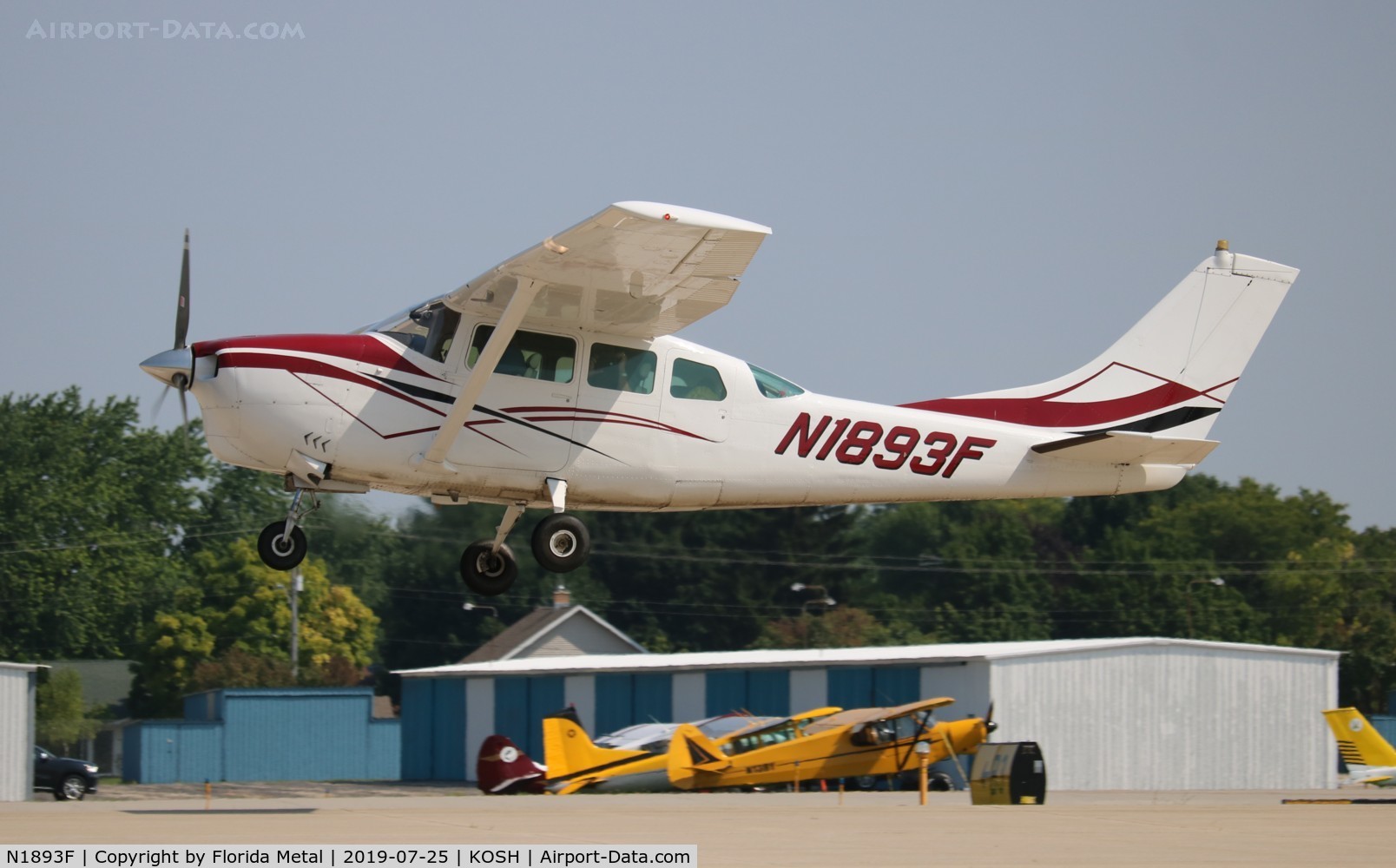 N1893F, 1966 Cessna 210F Centurion C/N 21058793, EAA OSH 2019