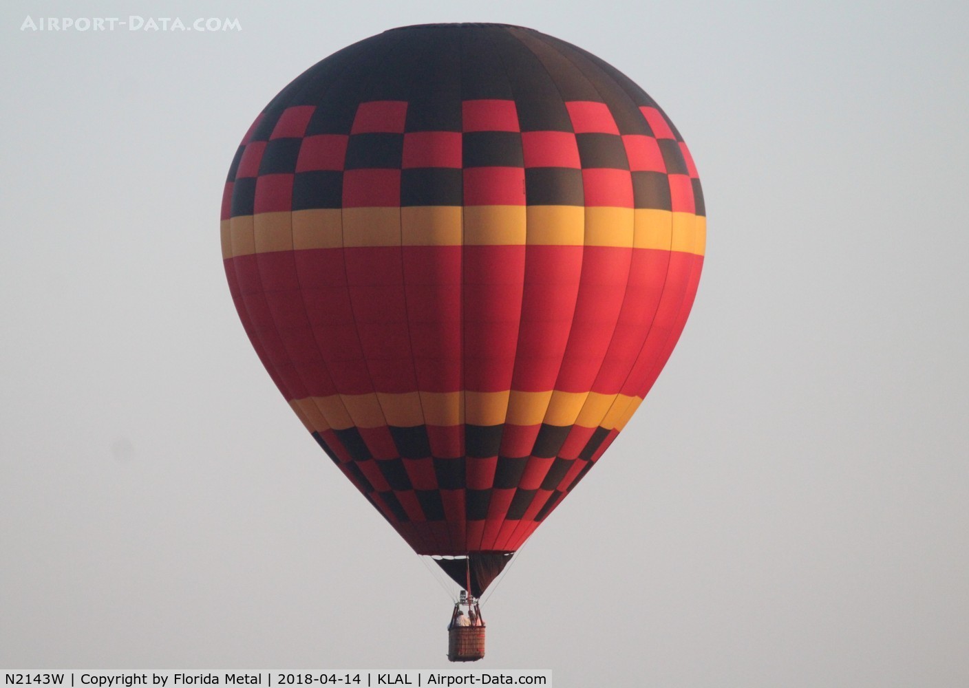 N2143W, 2008 Head Balloons AX9-118 C/N 373, SNF LAL 2018
