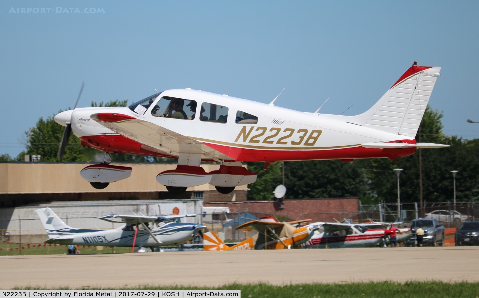 N2223B, 1978 Piper PA-28-181 Archer C/N 28-7990130, EAA OSH 2017