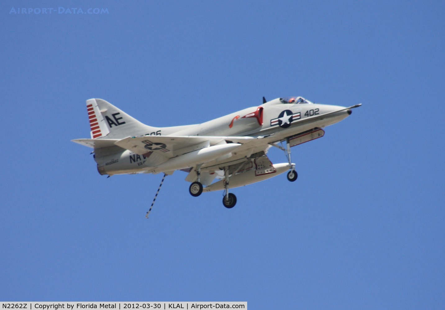 N2262Z, Douglas A-4C Skyhawk C/N 12377, SNF LAL 2012