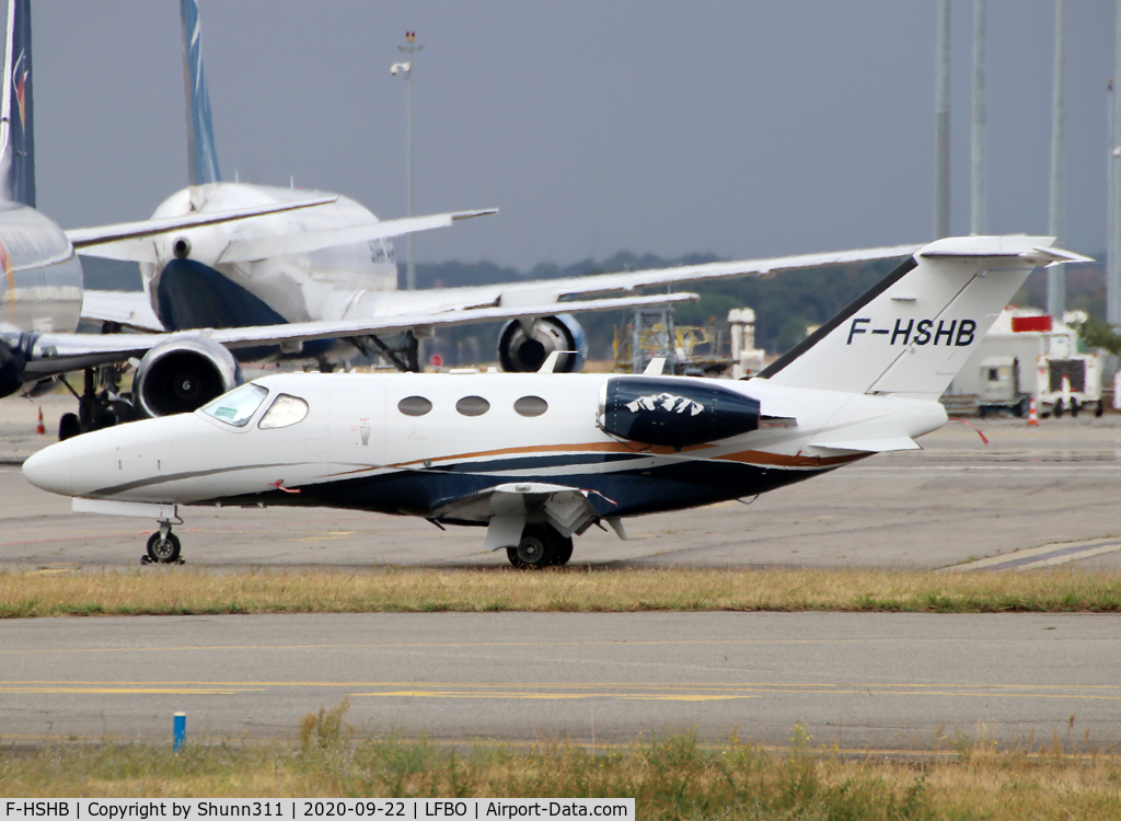 F-HSHB, 2009 Cessna 510 Citation Mustang Citation Mustang C/N 510-0259, Parked at the General Aviation area...