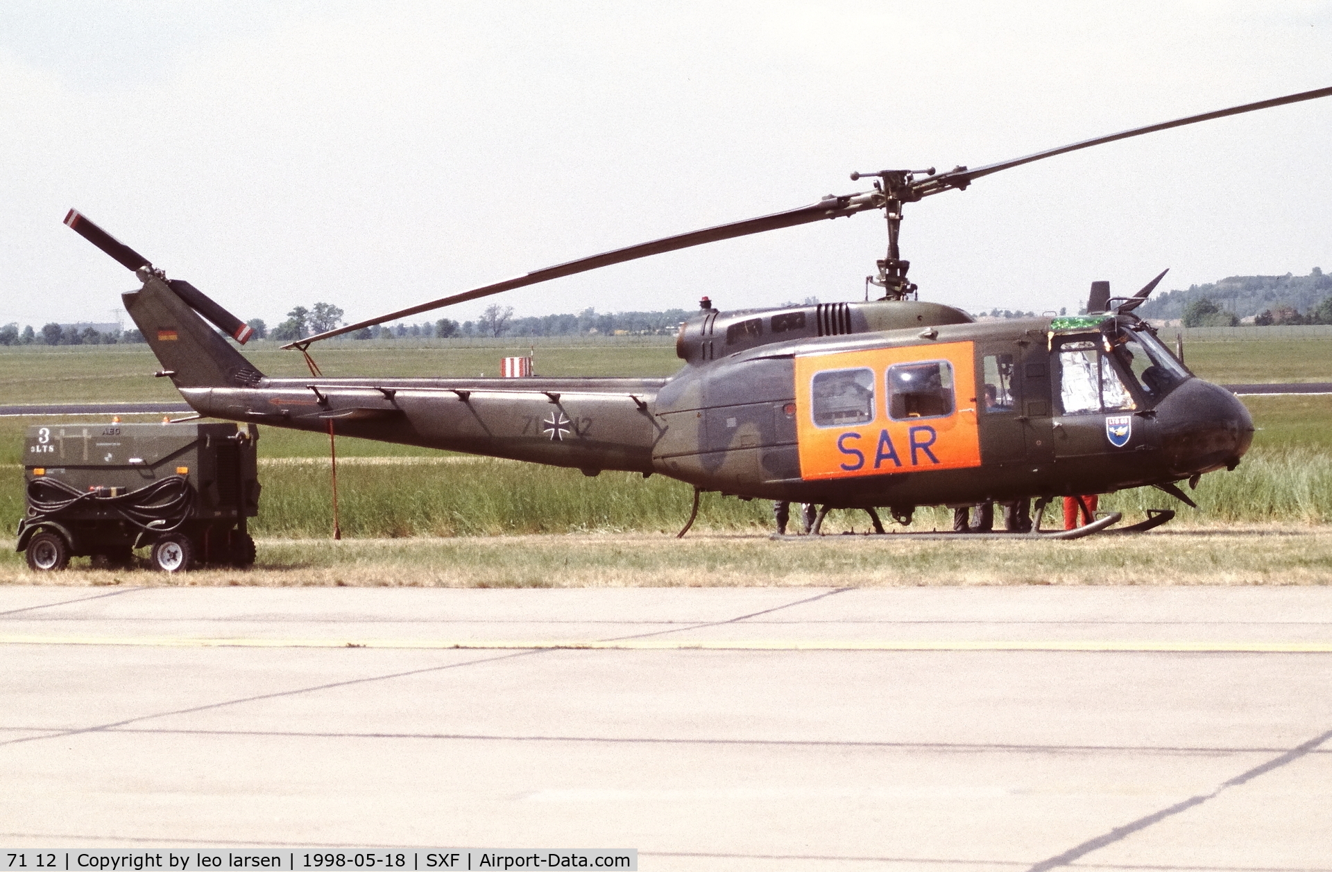 71 12, Bell (Dornier) UH-1D Iroquois (205) C/N 8172, Berlin Air Show 18.5.1998