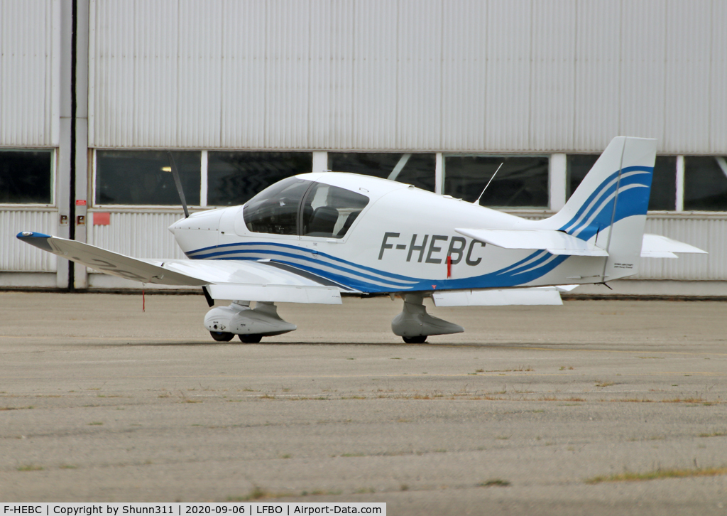 F-HEBC, Robin DR-400-120 C/N 2746, Parked at the General Aviation area...