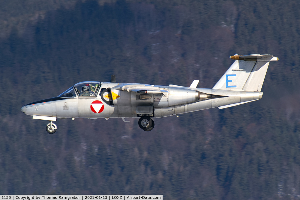 1135, Saab 105OE C/N 105435, Austria - Air Force Saab 105OE