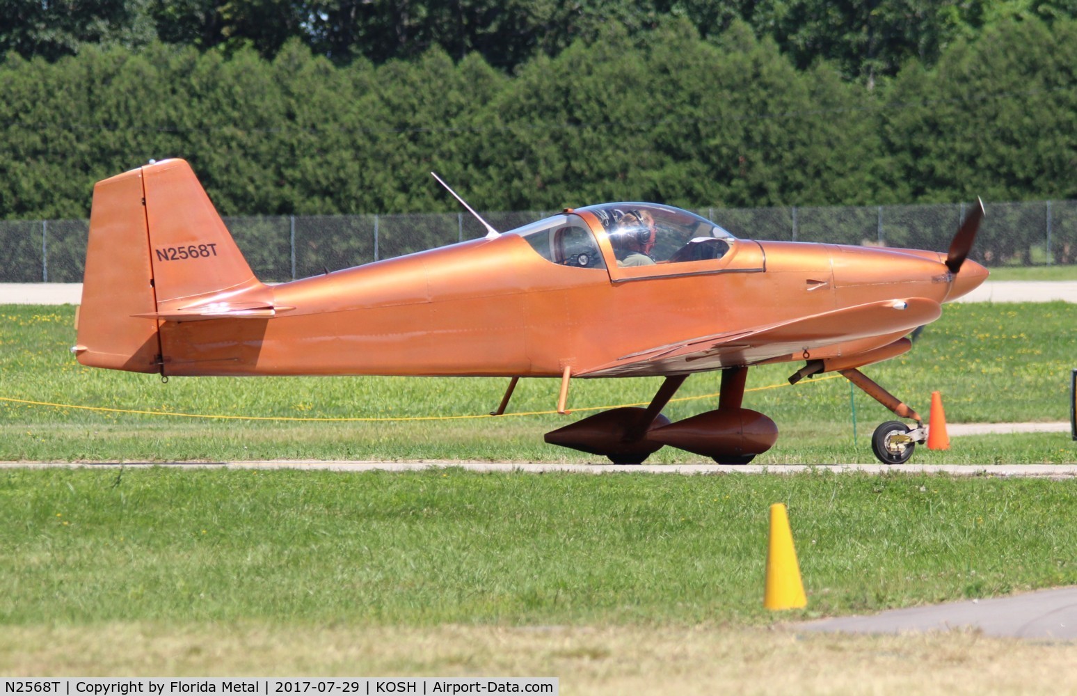 N2568T, 2007 Vans RV-6A C/N 23779, EAA OSH 2017