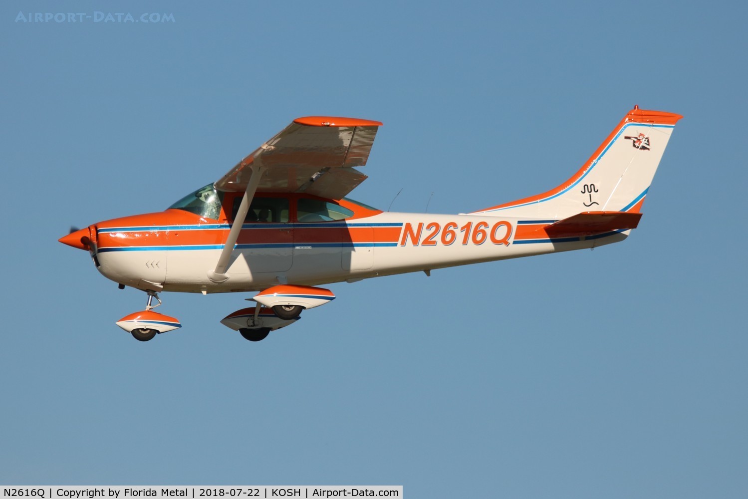 N2616Q, 1966 Cessna 182K Skylane C/N 18257816, EAA OSH 2018