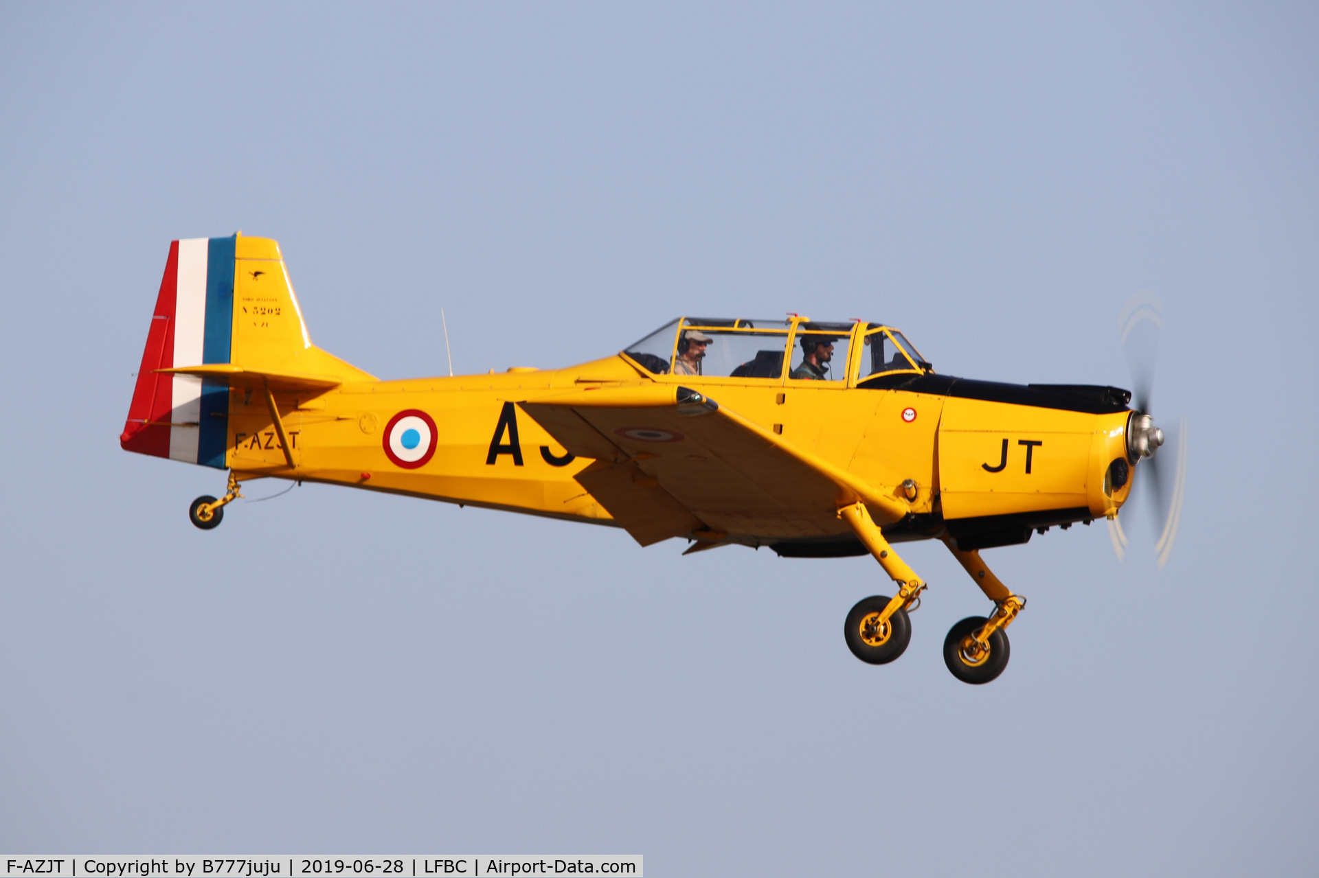 F-AZJT, 1960 Nord 3202 Master C/N 71, at Cazaux airshow