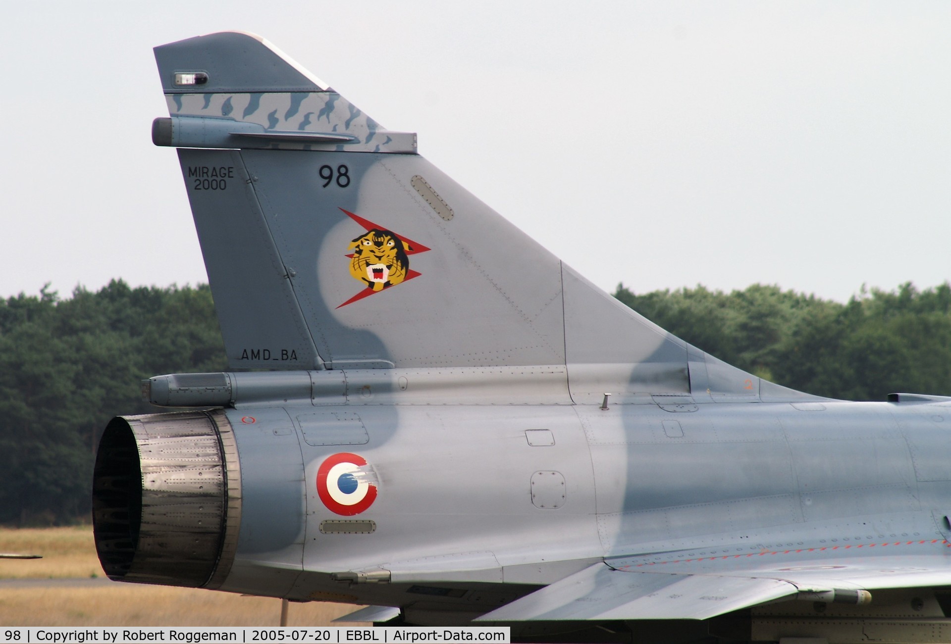 98, Dassault Mirage 2000C C/N 358, OPEN DAY.12-YU.