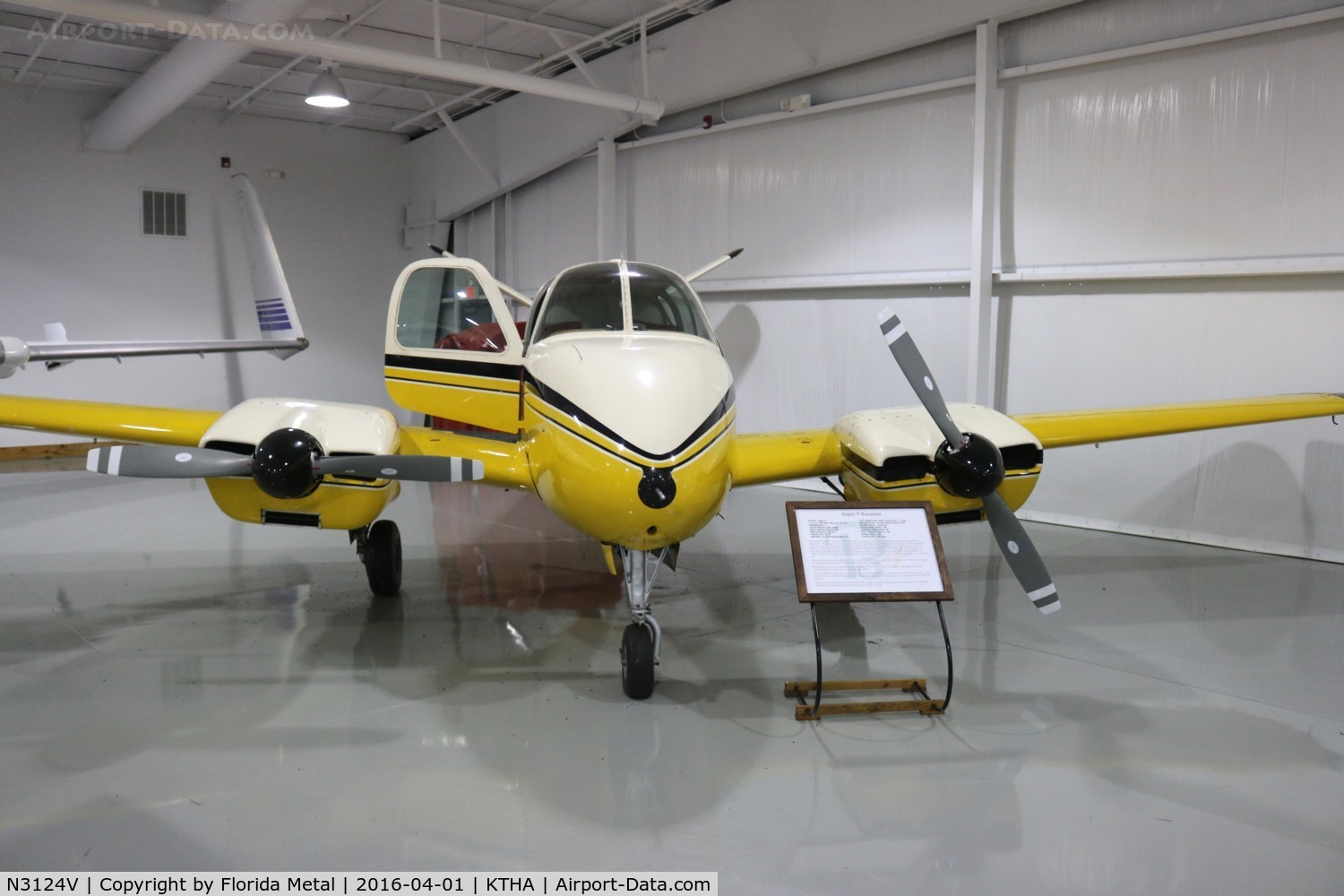 N3124V, 1962 Pine Air SUPER V C/N SV-109-D549, Beechcraft Museum