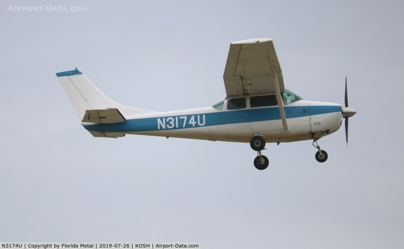 N3174U, 1963 Cessna 182F Skylane C/N 18254574, EAA OSH 2019