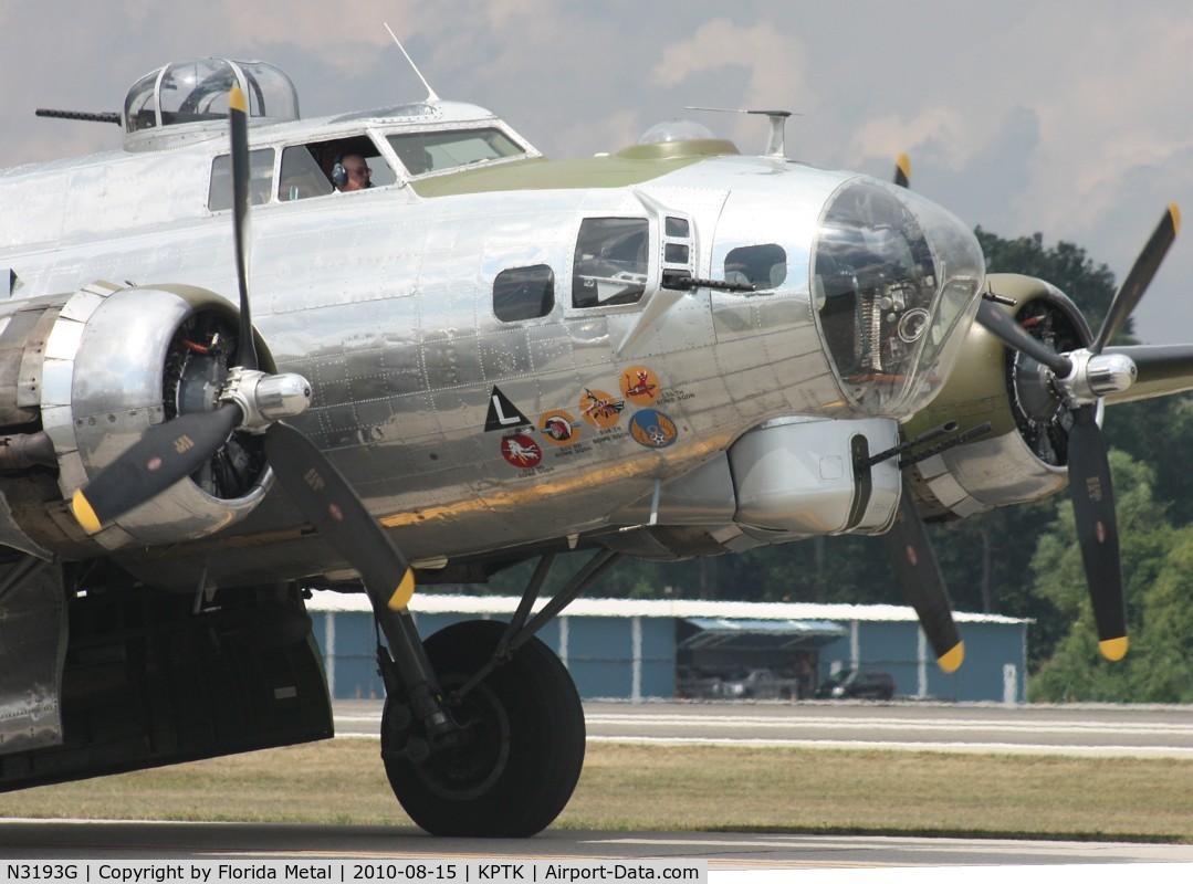 N3193G, 1944 Boeing B-17G Flying Fortress C/N 77255, PTK 2010