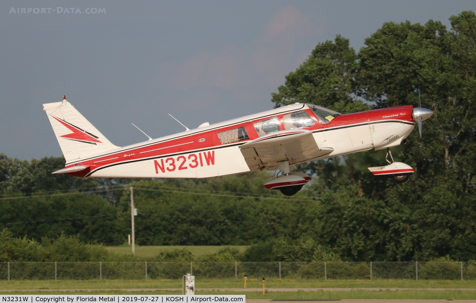 N3231W, 1965 Piper PA-32-260 Cherokee Six C/N 32-42, EAA OSH 2019