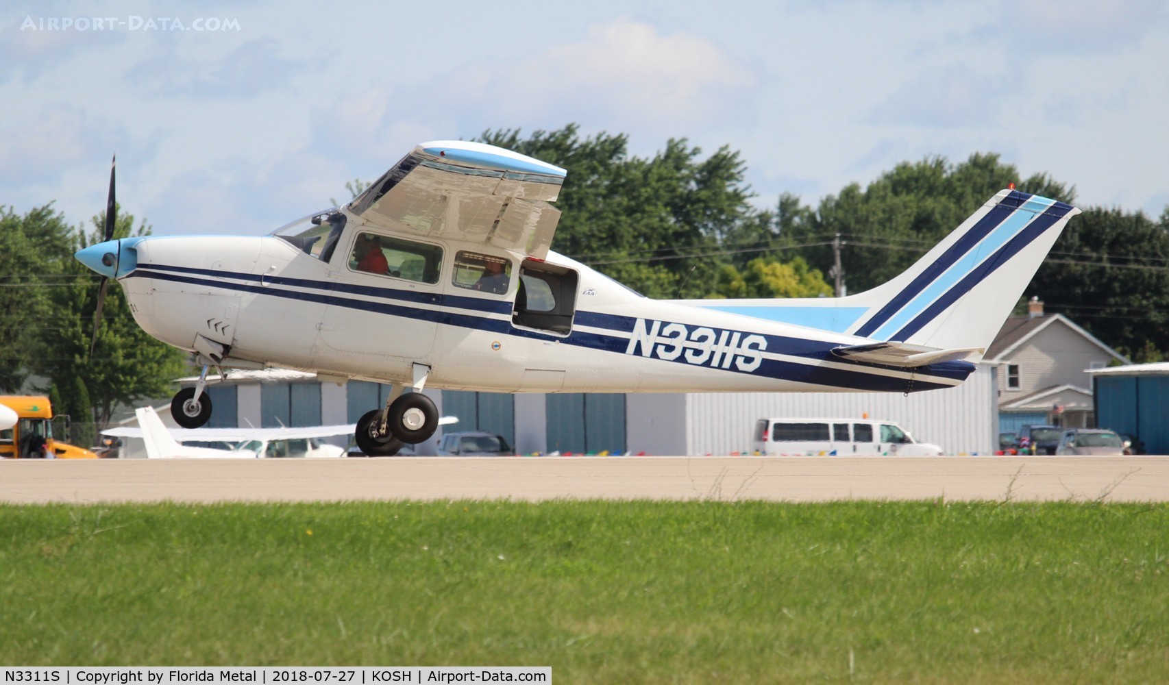 N3311S, 1969 Cessna 210J Centurion C/N 21059111, EAA OSH 2018