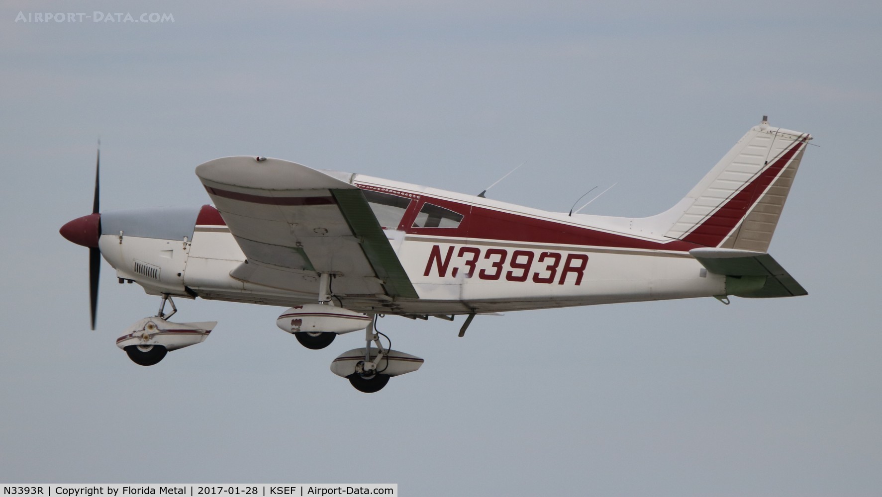 N3393R, 1969 Piper PA-28-180 C/N 28-5672, Sebring 2017