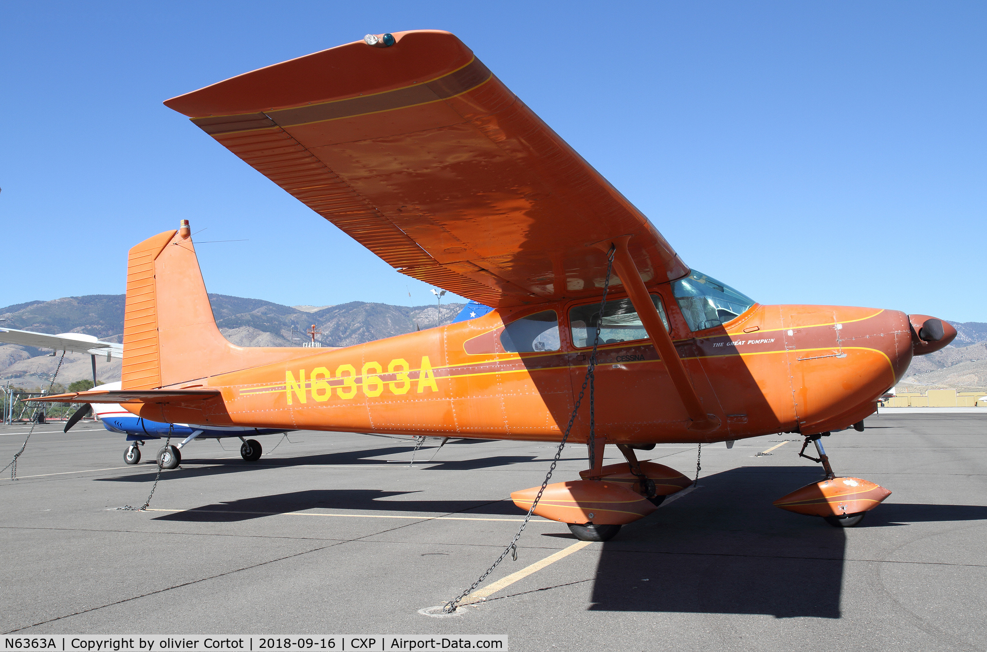 N6363A, 1956 Cessna 182 Skylane C/N 33163, sept 2018