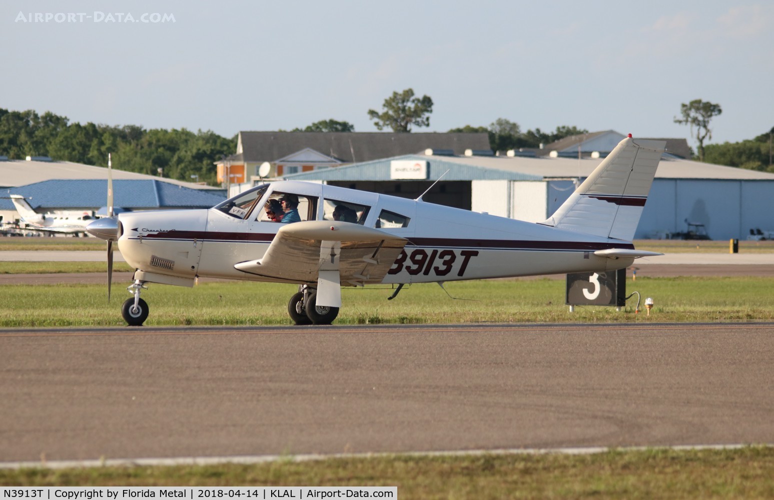 N3913T, 1967 Piper PA-28R-180 Cherokee Arrow C/N 28R-30249, SNF LAL 2018