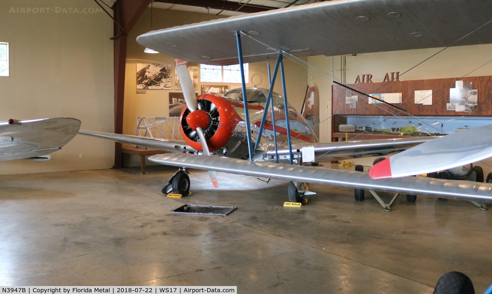 N3947B, 1940 Harlow PJC-2 C/N 6, EAA Museum 2018