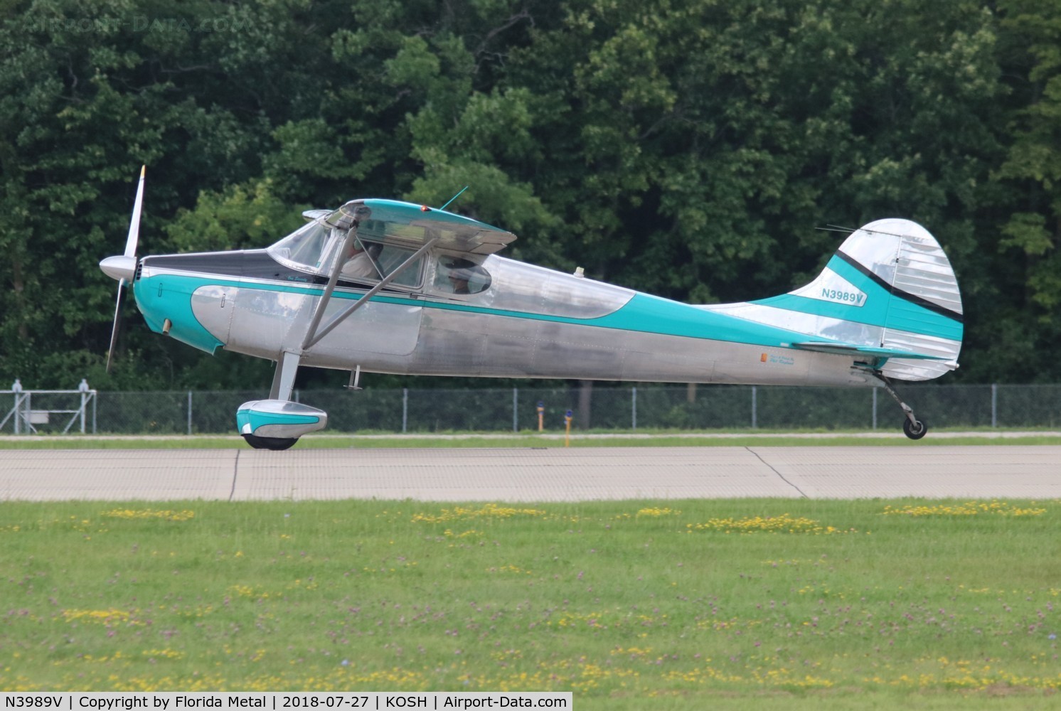 N3989V, 1948 Cessna 170 C/N 18308, EAA OSH 2018