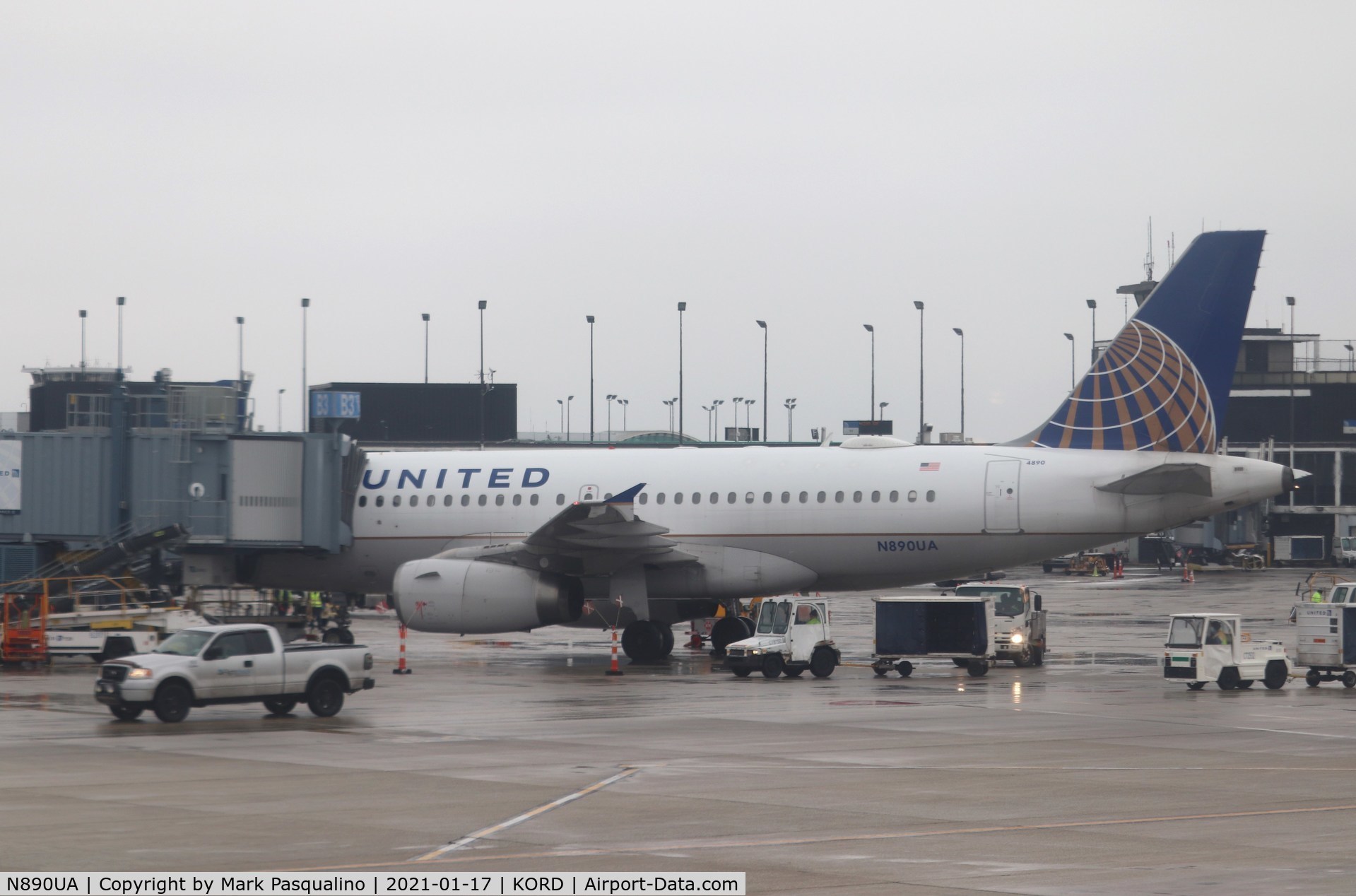 N890UA, 2006 Airbus A319-132 C/N 2815, Airbus A319-132