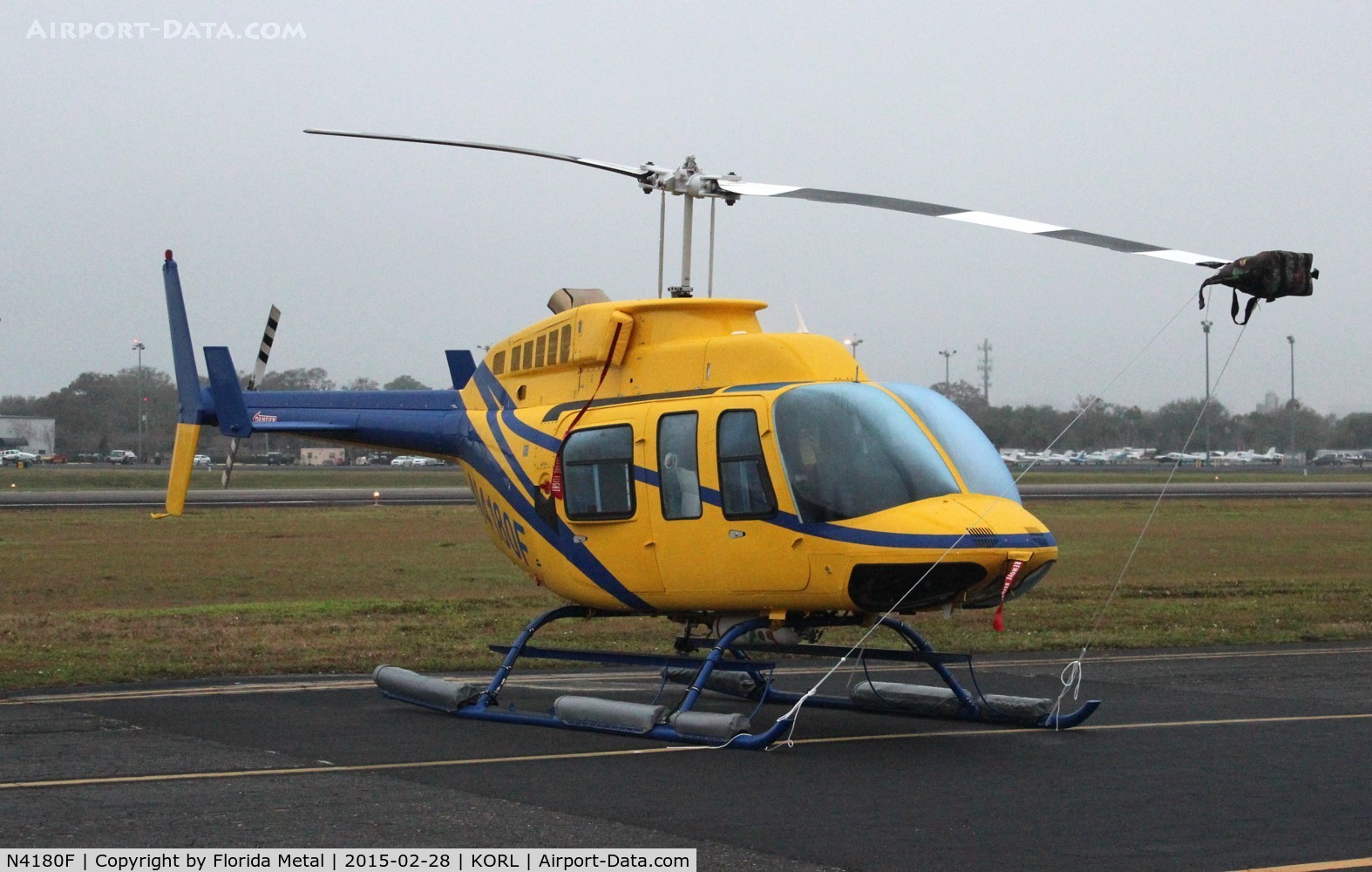 N4180F, 1991 Bell 206L-3 LongRanger III C/N 51469, Heliexpo 2015 Orlando