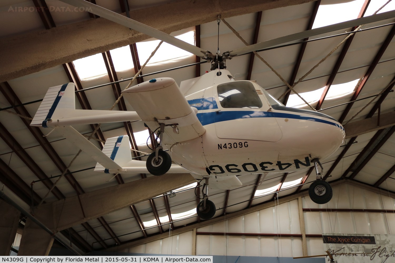 N4309G, 1971 McCulloch Super J-2 C/N 019, PIMA Museum 2015 Autogyro