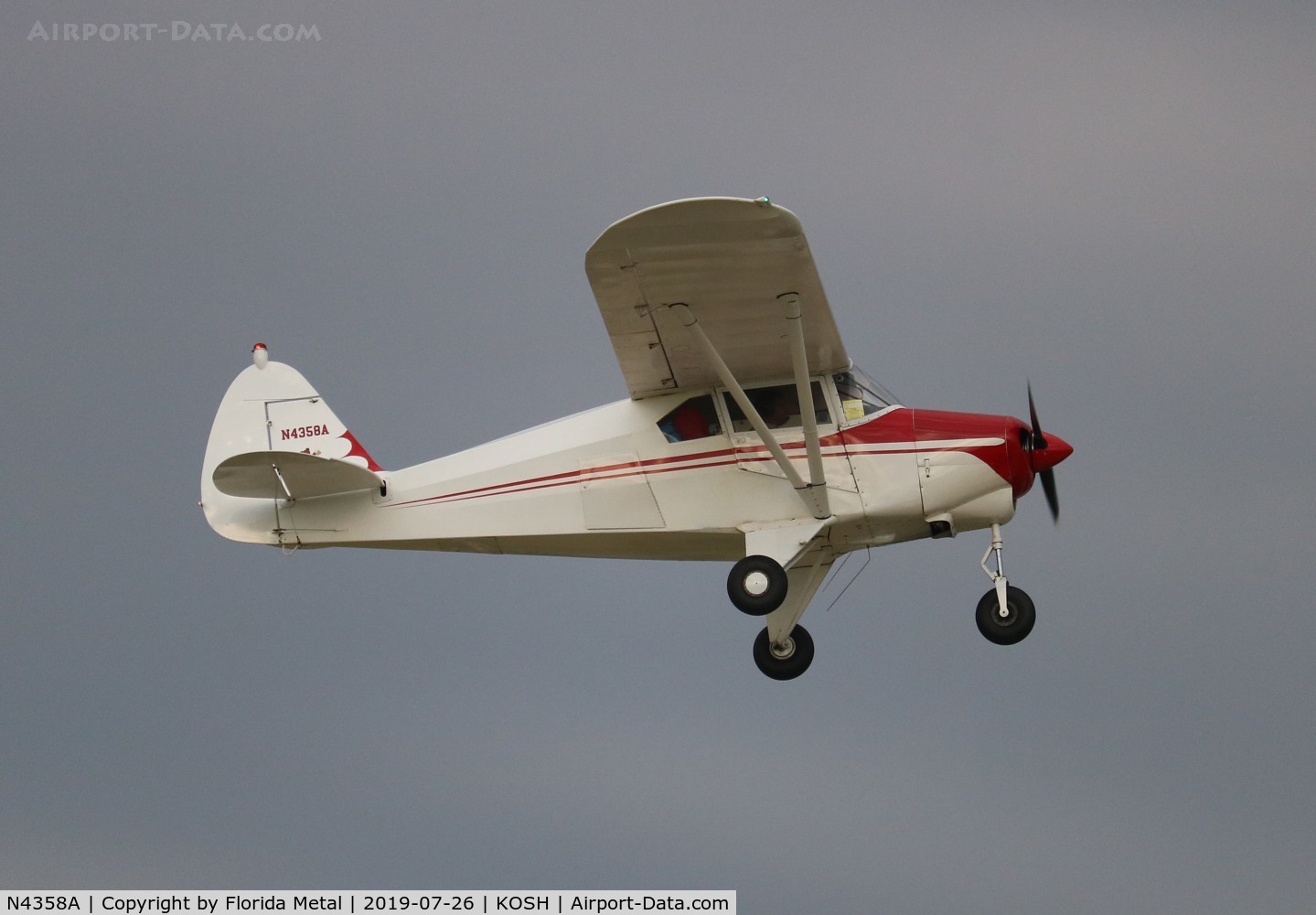 N4358A, 1956 Piper PA-22-150 Caribbean C/N 22-3714, EAA OSH 2019