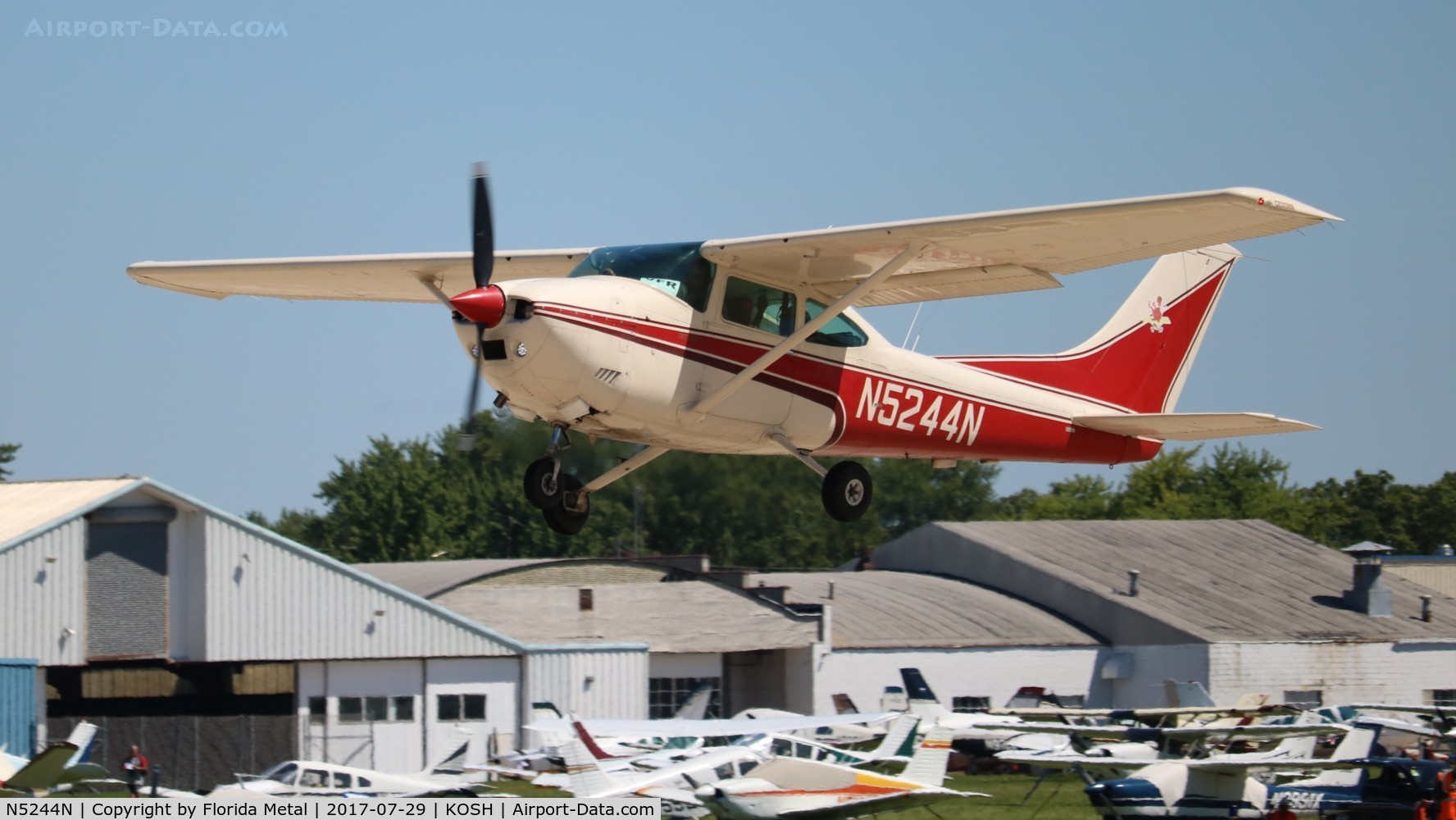 N5244N, 1980 Cessna 182Q Skylane C/N 18267594, EAA OSH 2017