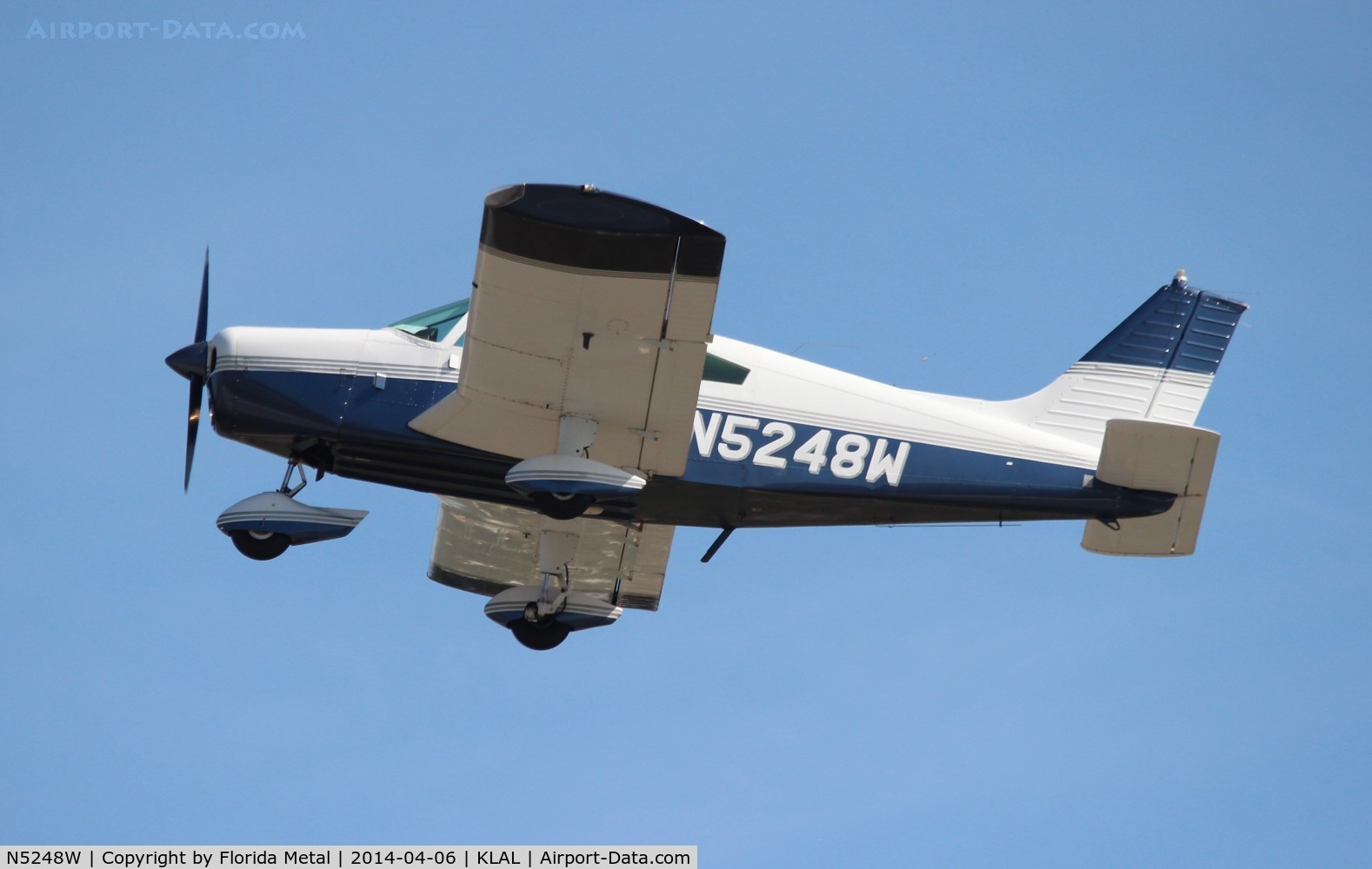 N5248W, 1962 Piper PA-28-160 Cherokee C/N 28-290, SNF LAL 2014