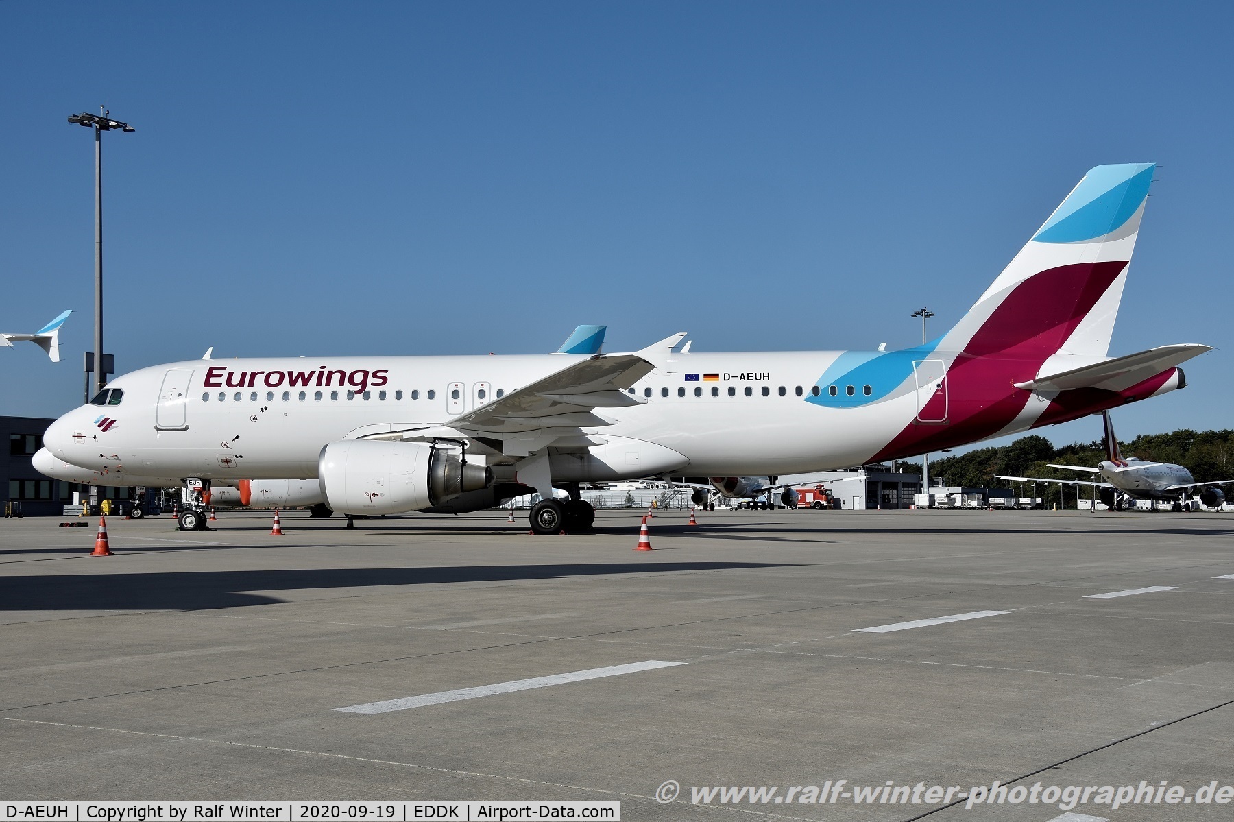 D-AEUH, 2010 Airbus A320-214 C/N 4329, Airbus A320-214 - EW EWG Eurowings opby Germanwings - 4329 - D-AEUH - 19.09.2020 - CGN