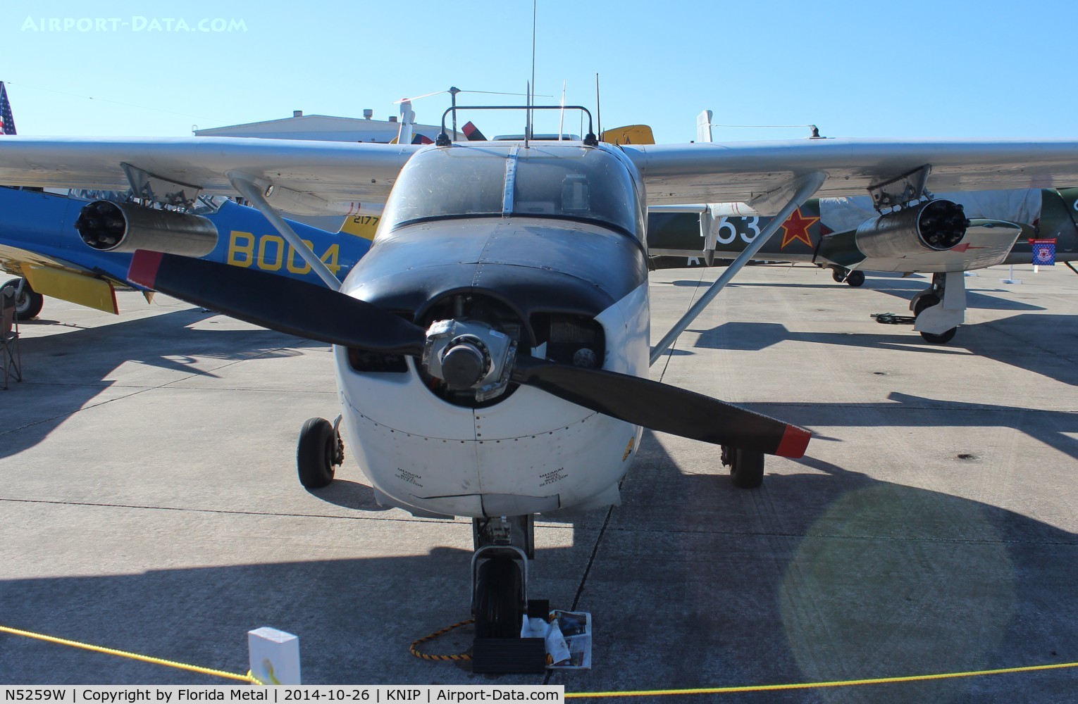 N5259W, 1968 Cessna M337B (O-2A) Super Skymaster C/N 337M-0196 (68-10831), NAS JAX 2014