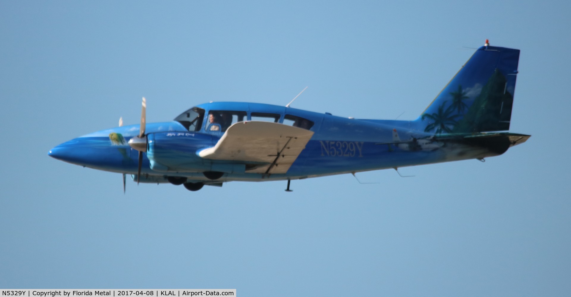 N5329Y, 1963 Piper PA-23-250 Aztec C/N 27-2406, SNF LAL 2017