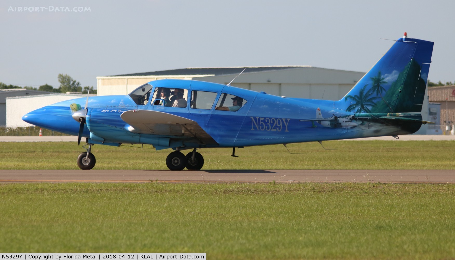 N5329Y, 1963 Piper PA-23-250 Aztec C/N 27-2406, SNF LAL 2018