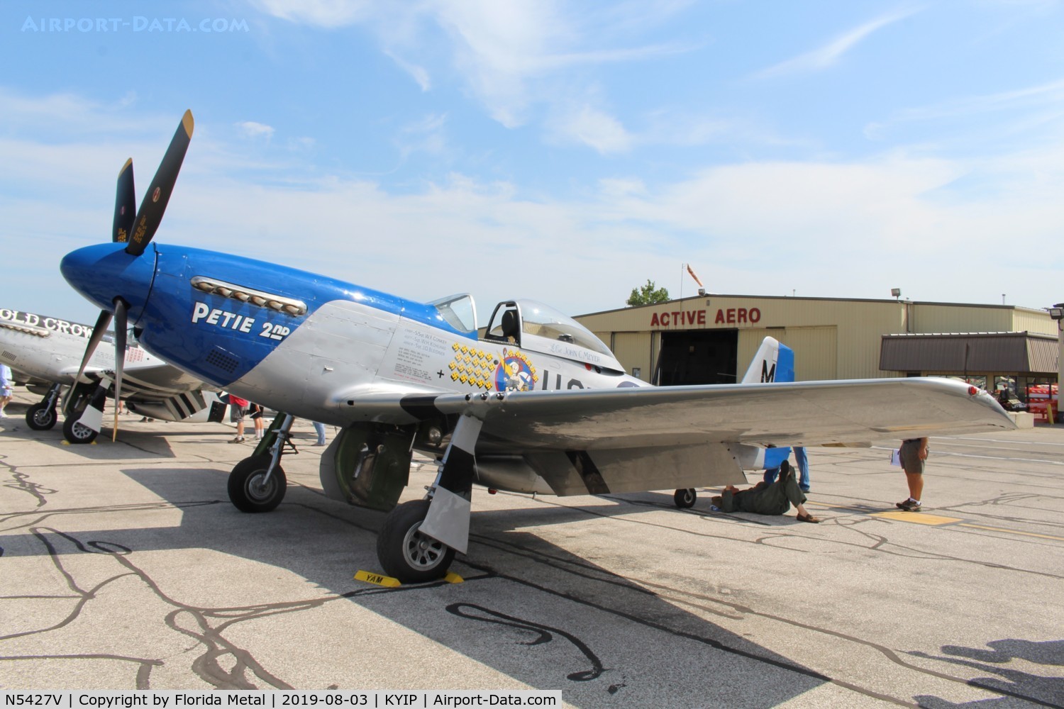 N5427V, 1944 North American F-51D Mustang C/N 44-72942, TOM YIP 2019