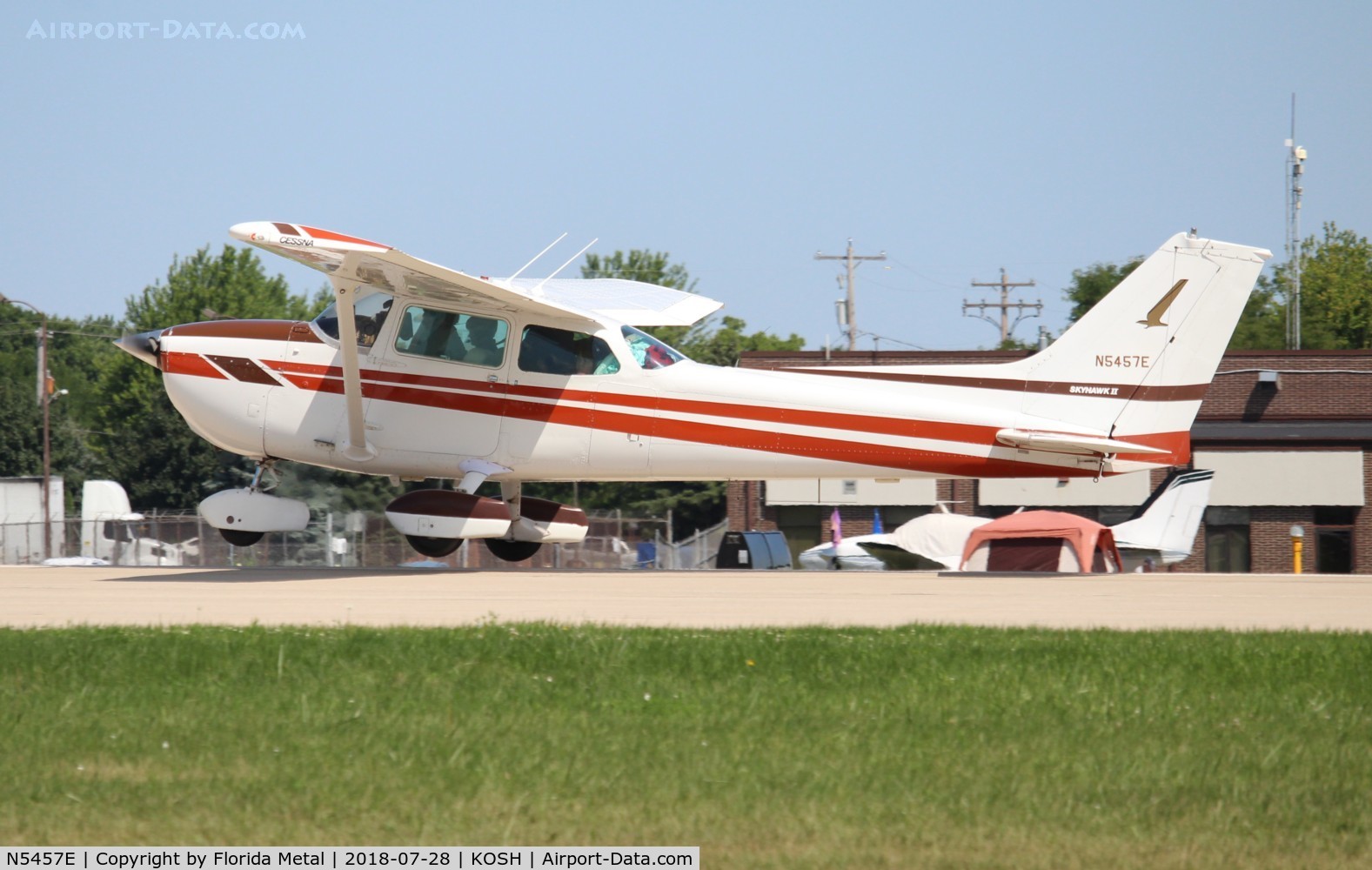 N5457E, 1978 Cessna 172N C/N 17271873, EAA OSH 2018