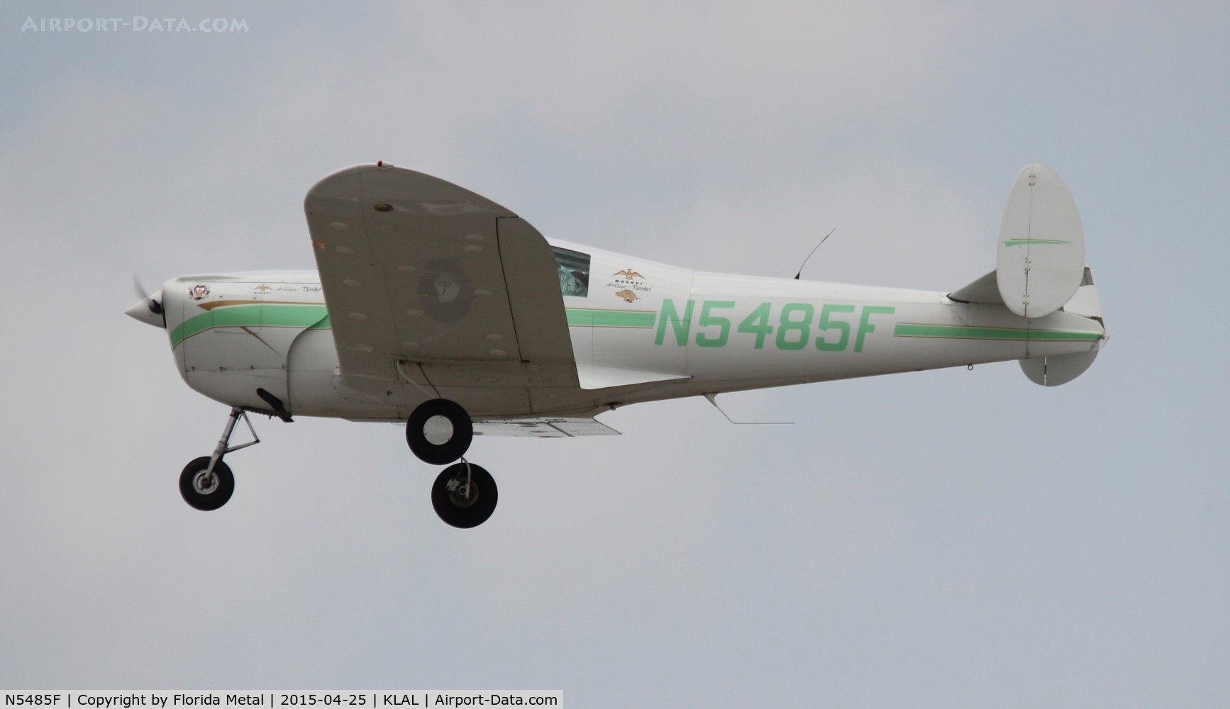 N5485F, 1968 Alon A2A Aircoupe C/N B-285, SNF LAL 2015