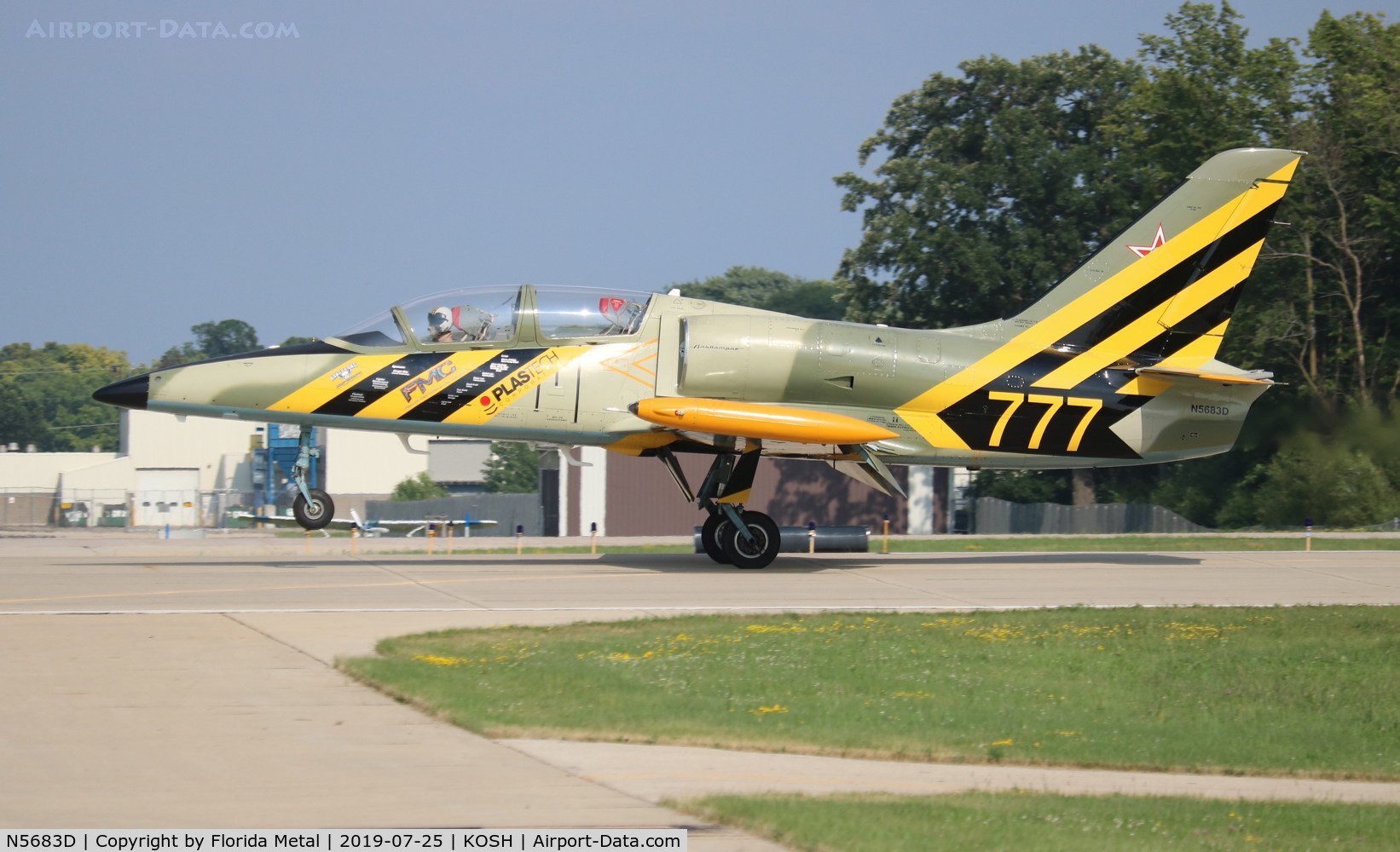 N5683D, 1979 Aero L-39C Albatros C/N 931529, EAA OSH 2019