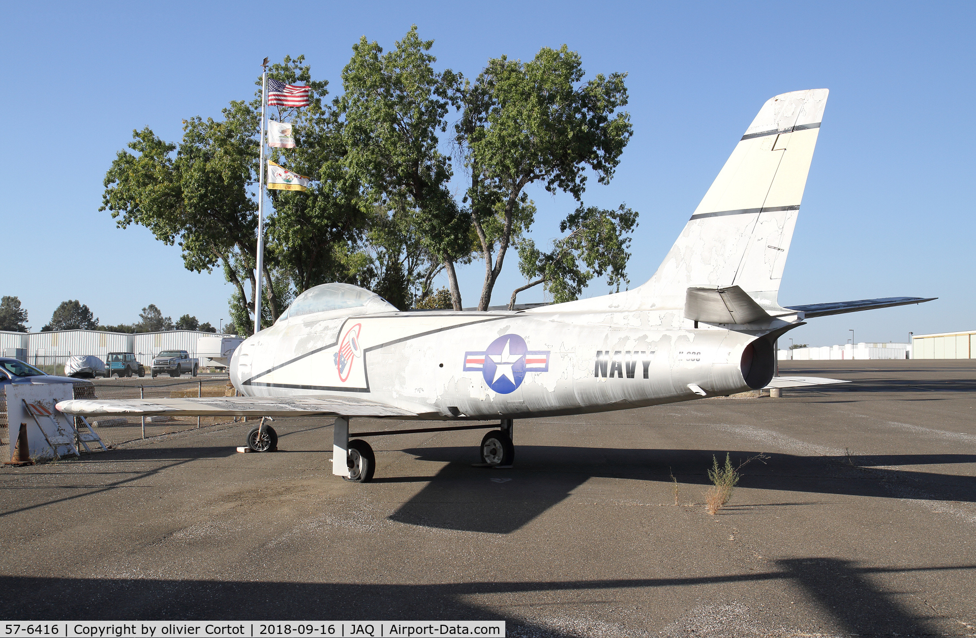 57-6416, 1957 North American F-86F C/N 57-6416, sept 2018